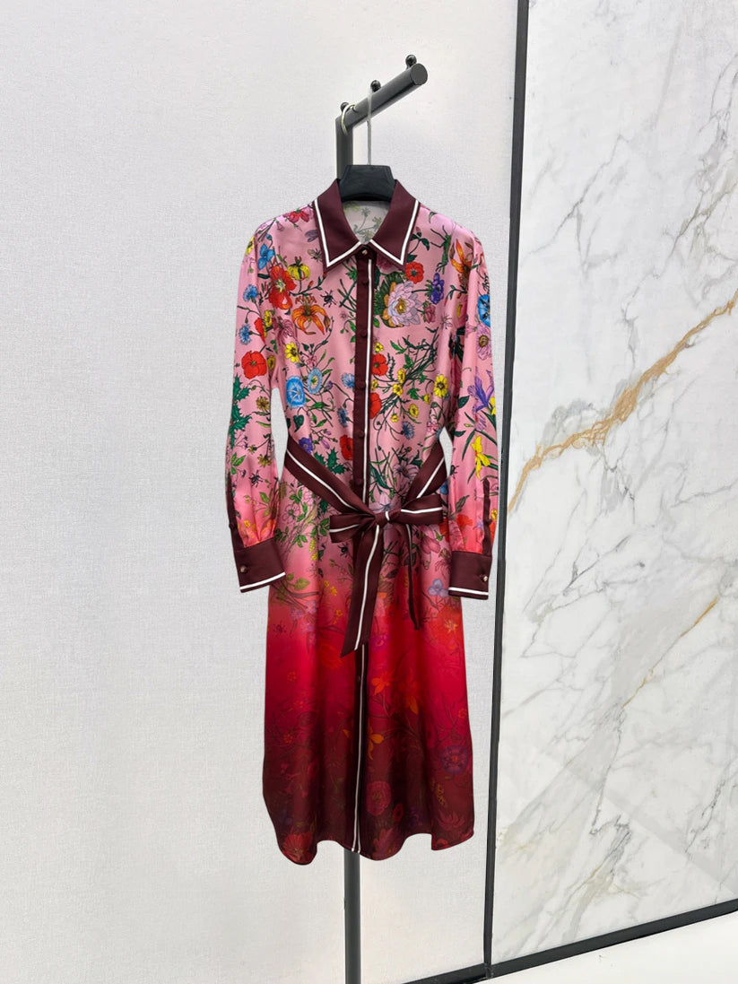 25fw silk dress