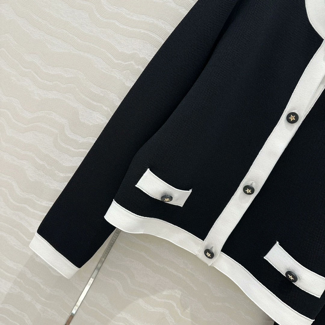 25 new round neck cardigan jacket