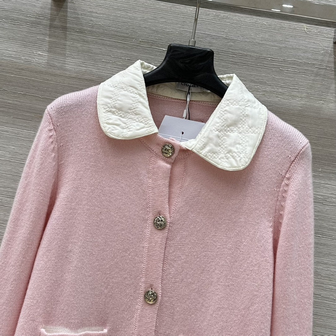 25 new knitted lapel cardigan