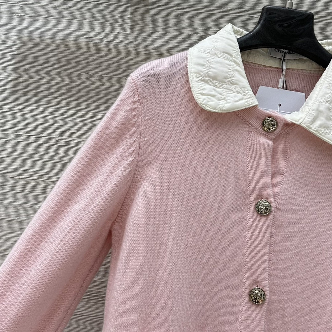 25 new knitted lapel cardigan