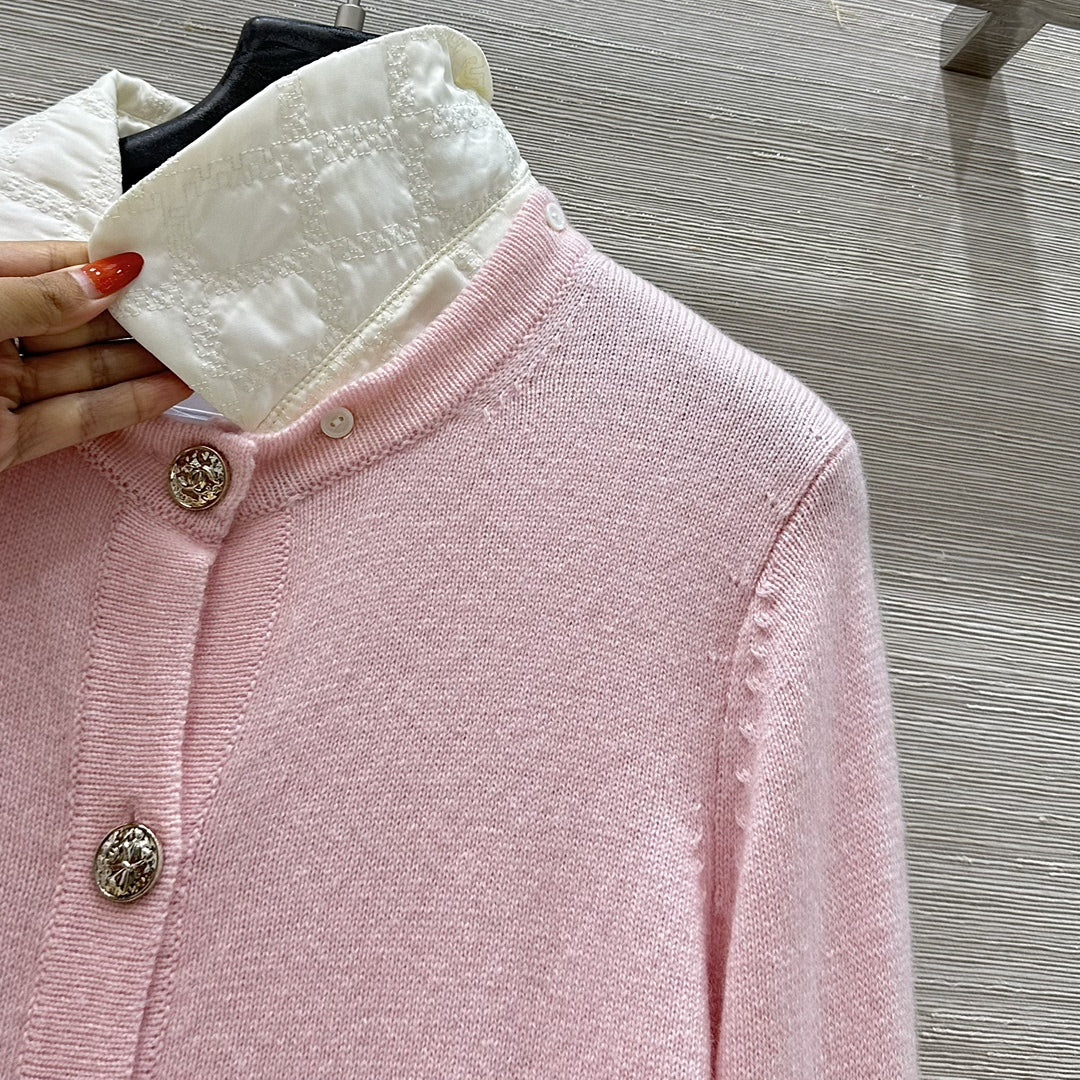 25 new knitted lapel cardigan