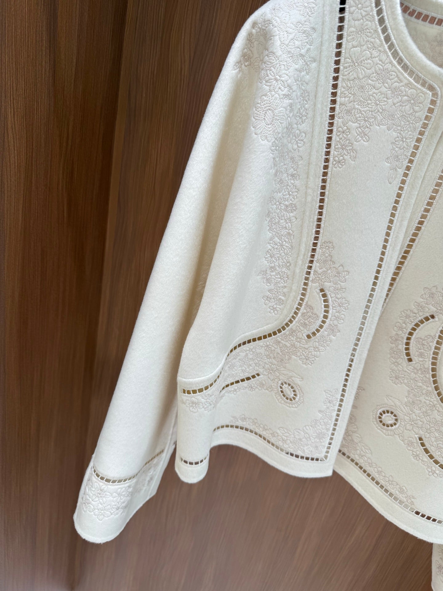25 Cashmere cardigan jacket(BEIGI/BLACK)