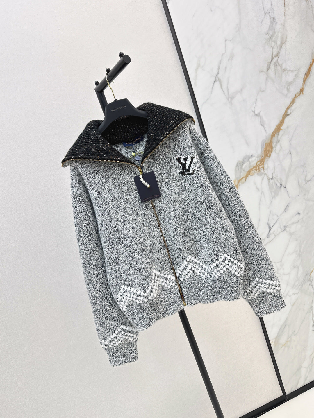 25 Jacquard heavy-duty zipper jacket