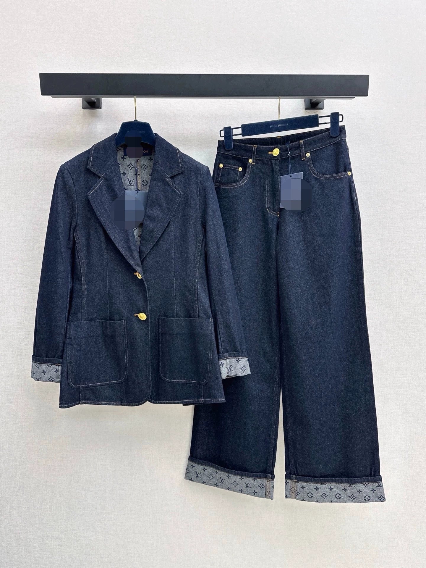 25 denim suit