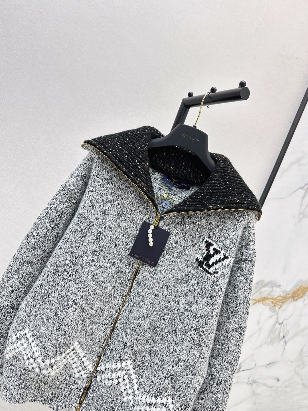 25 Jacquard heavy-duty zipper jacket