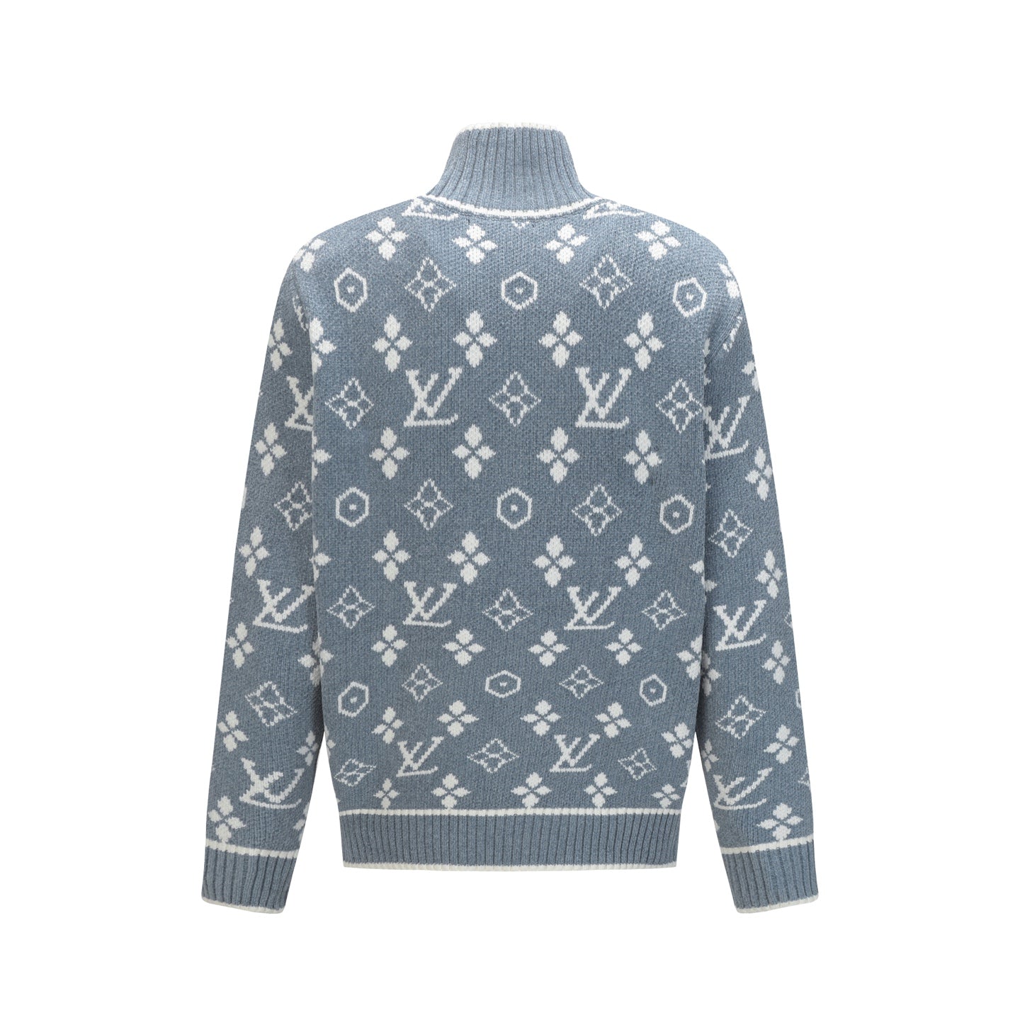 25 zipper long sleeve sweater