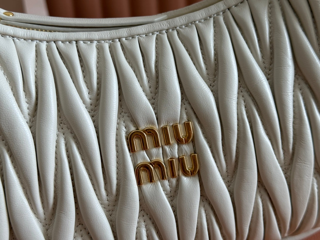 M 25 Sheepskin Hobo Mini Bag
