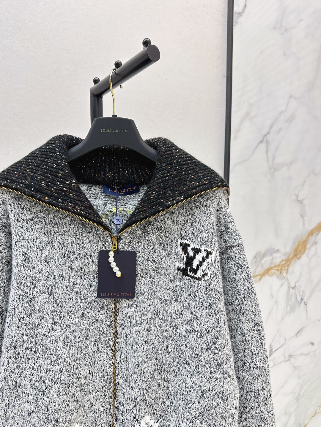 25 Jacquard heavy-duty zipper jacket
