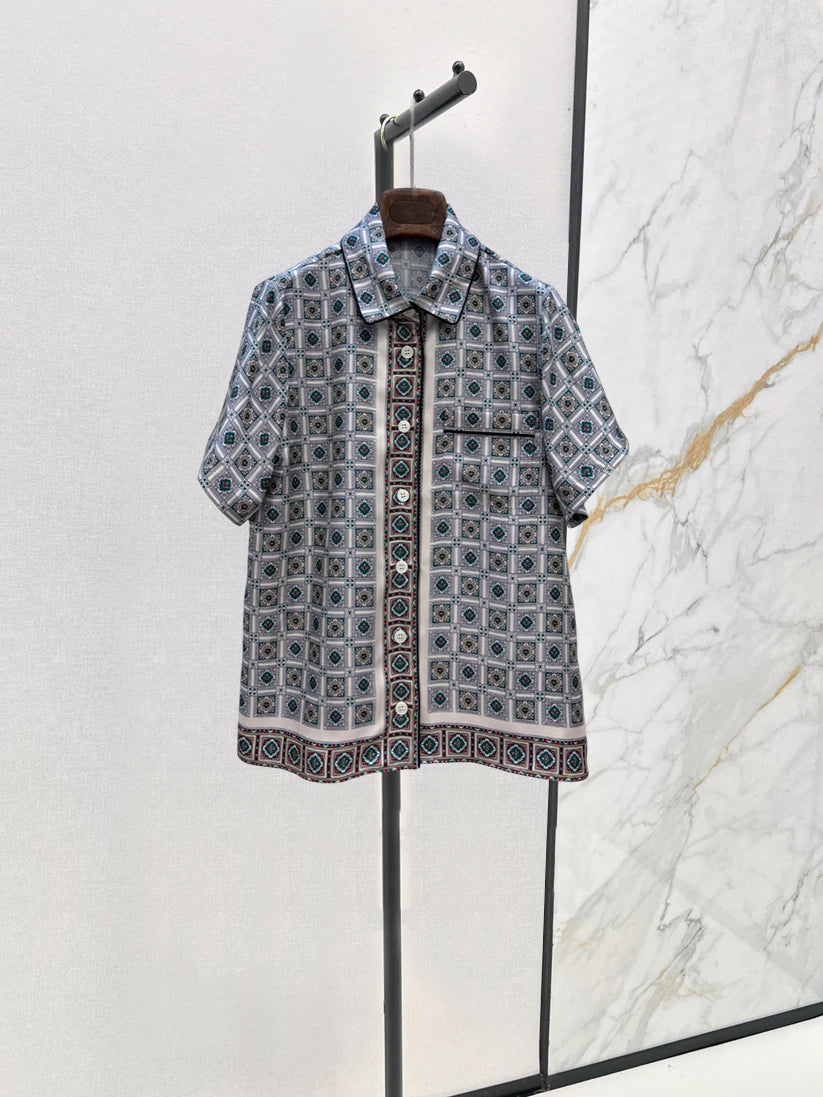 25fw printed T-shirt