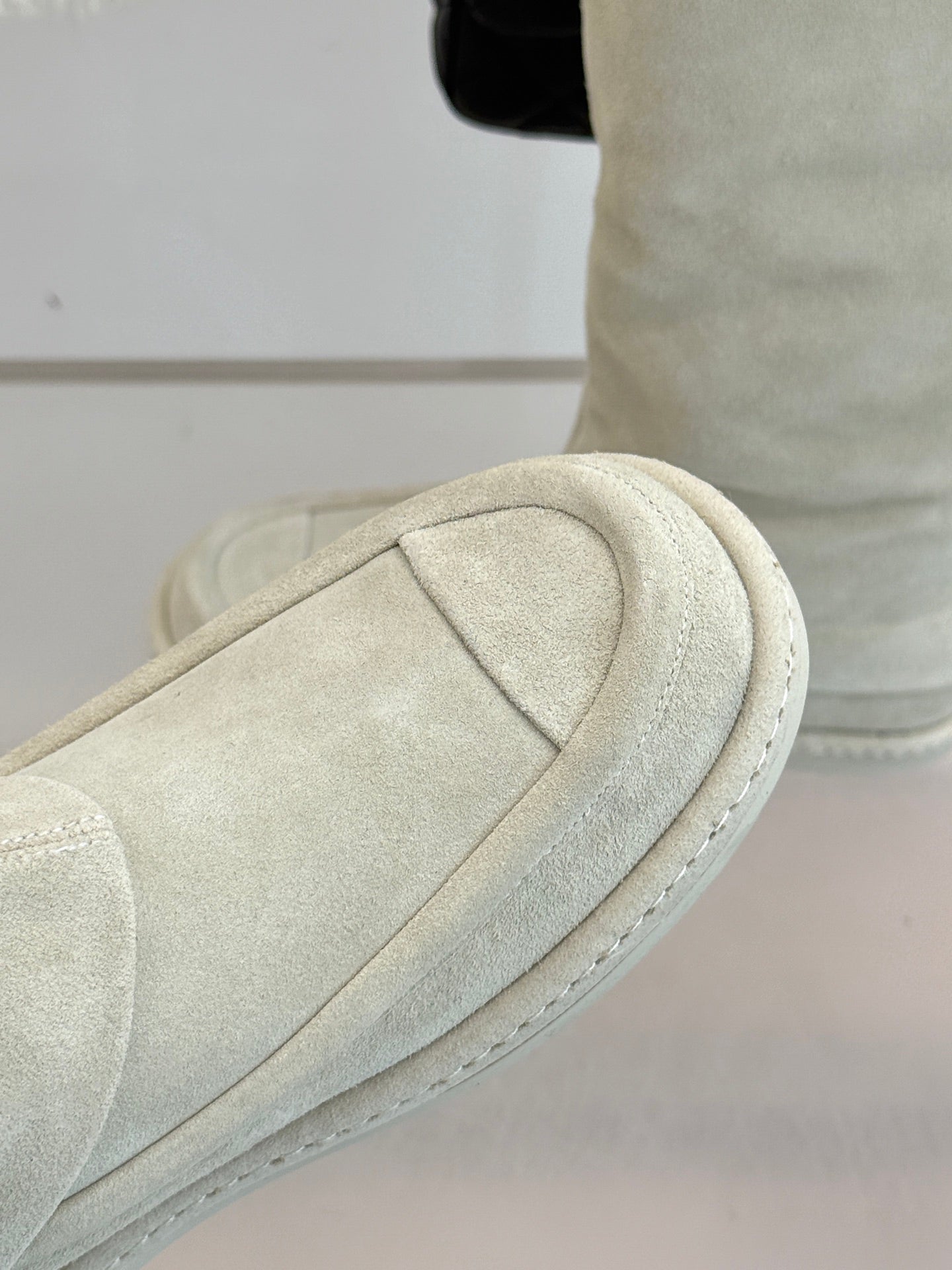 C 25 Classic Embroidered Suede Pants and Boots