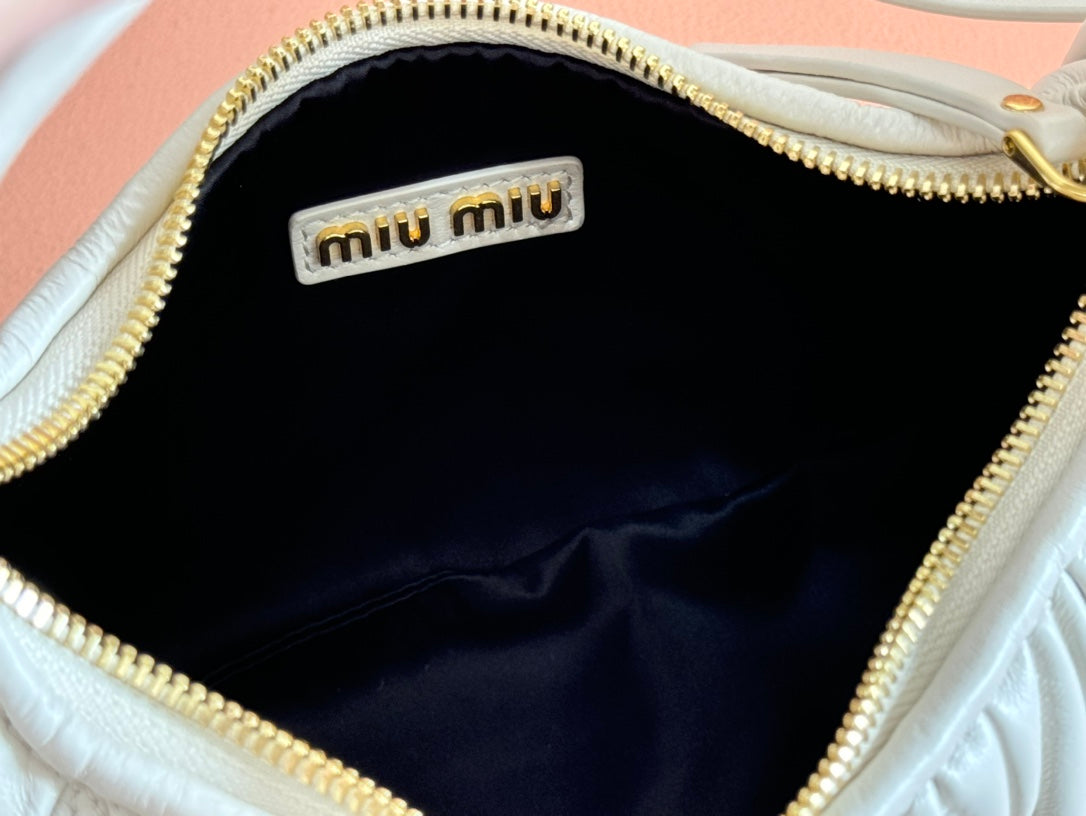 M 25 Sheepskin Hobo Mini Bag