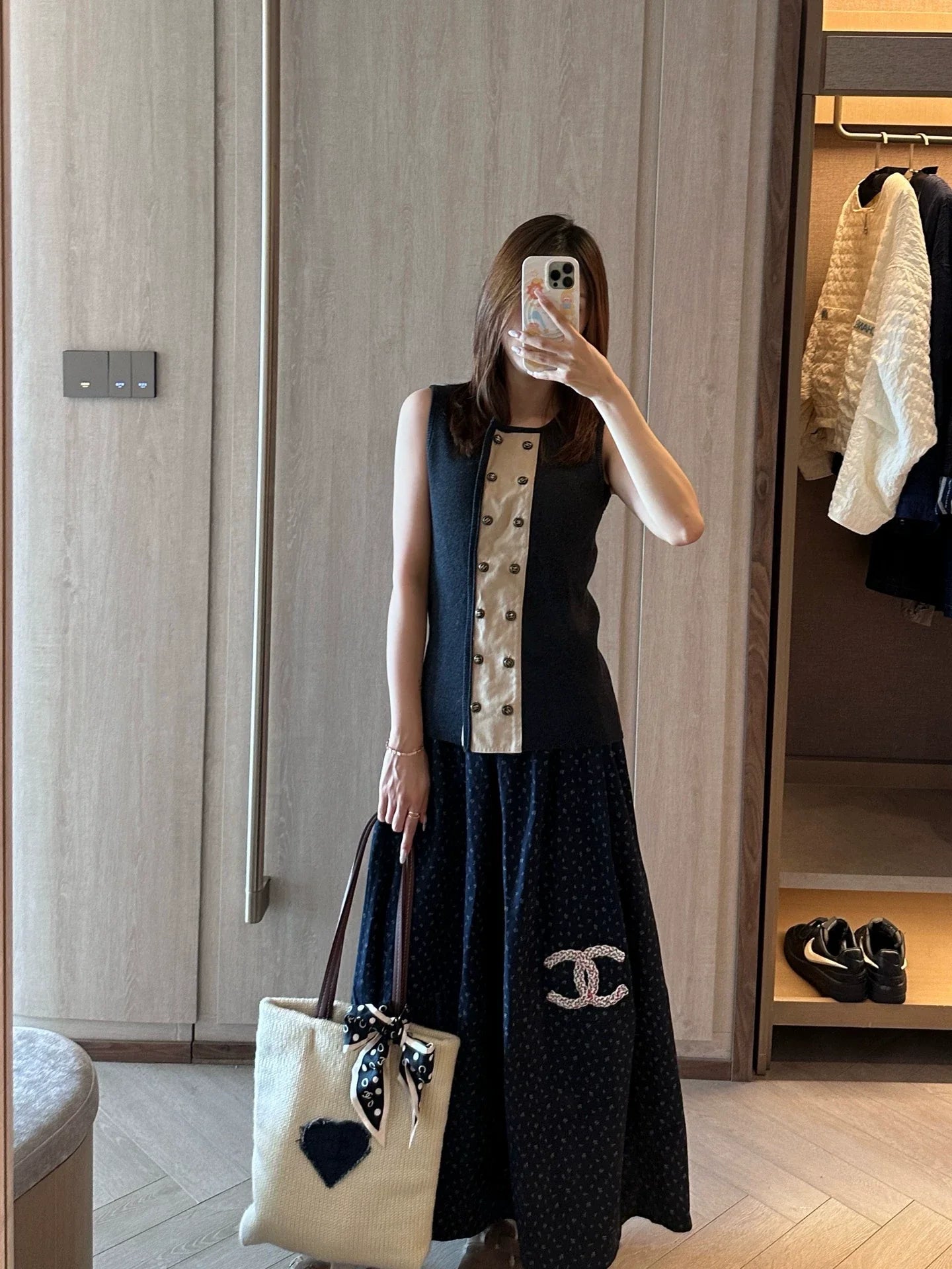 25fw Retro design sleeveless vest(Medieval Series)