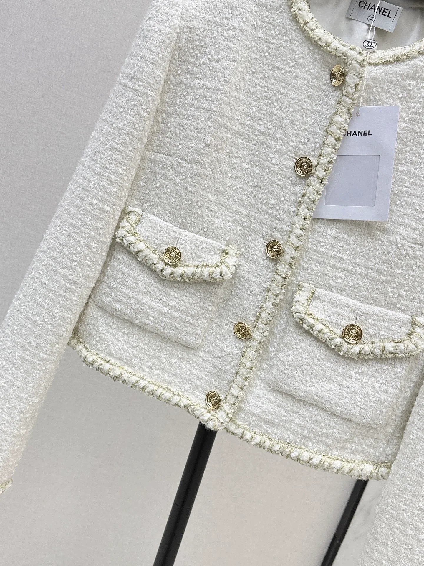 25fw Double pocket decorative border small jacket