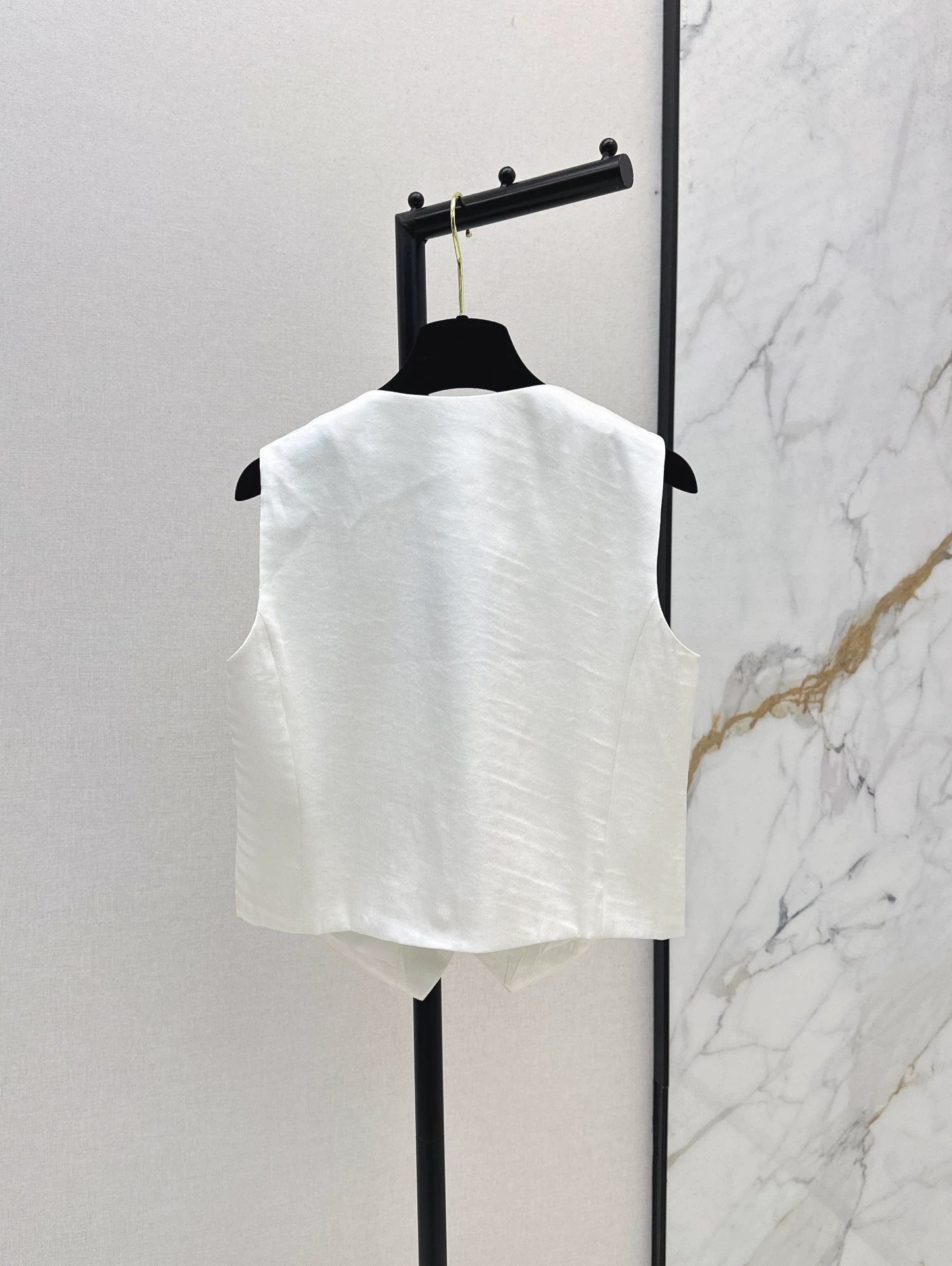2025 new product Double C vest shorts set