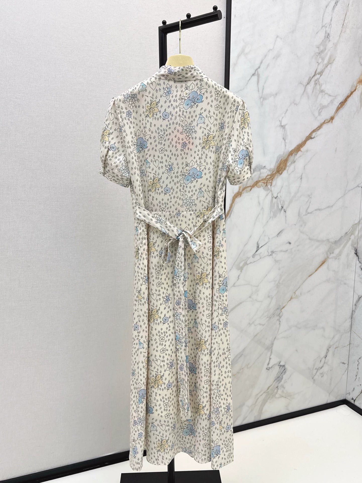 2025 new product Floral retro dress
