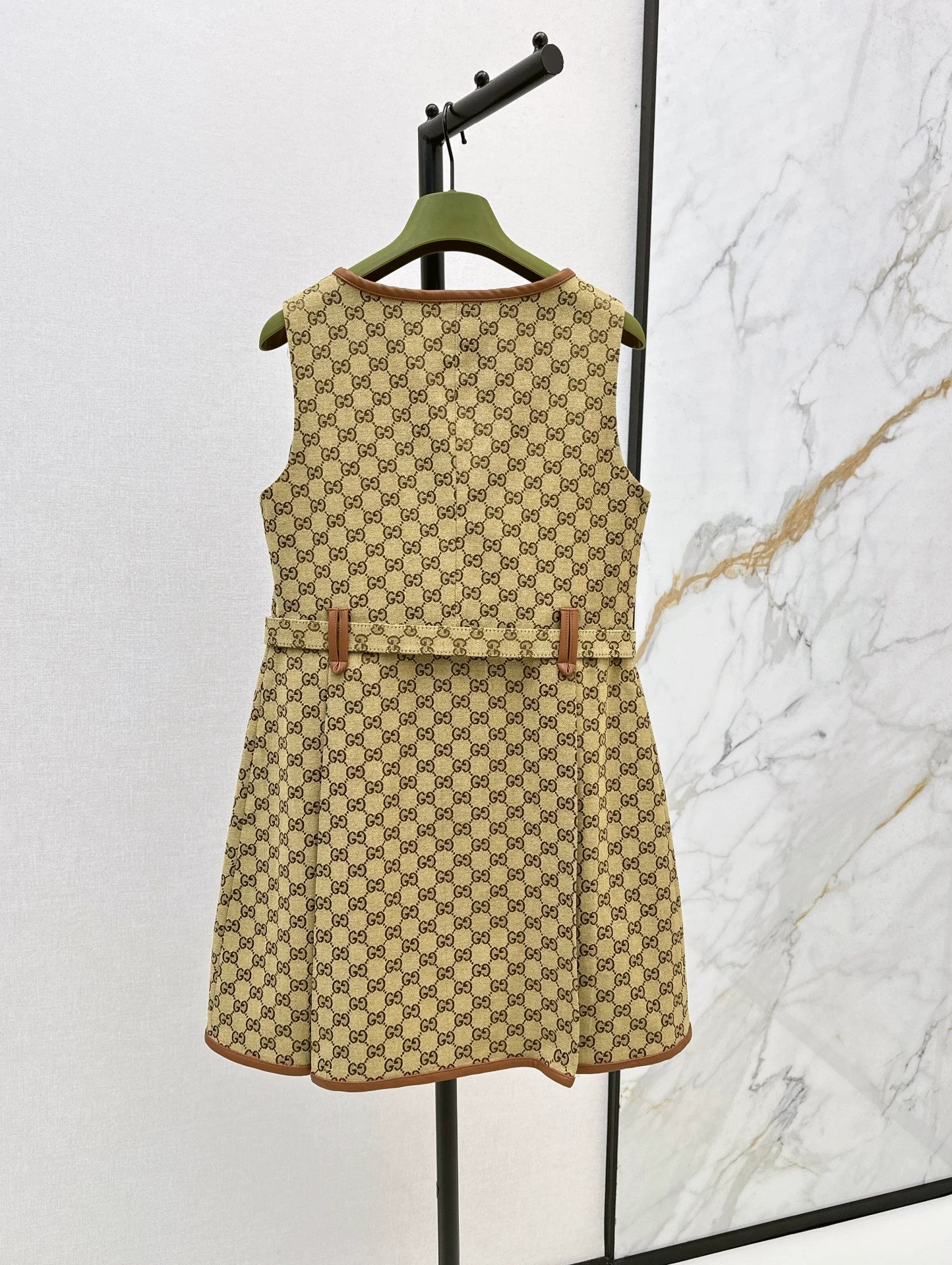 2025 new product Belt vest dress