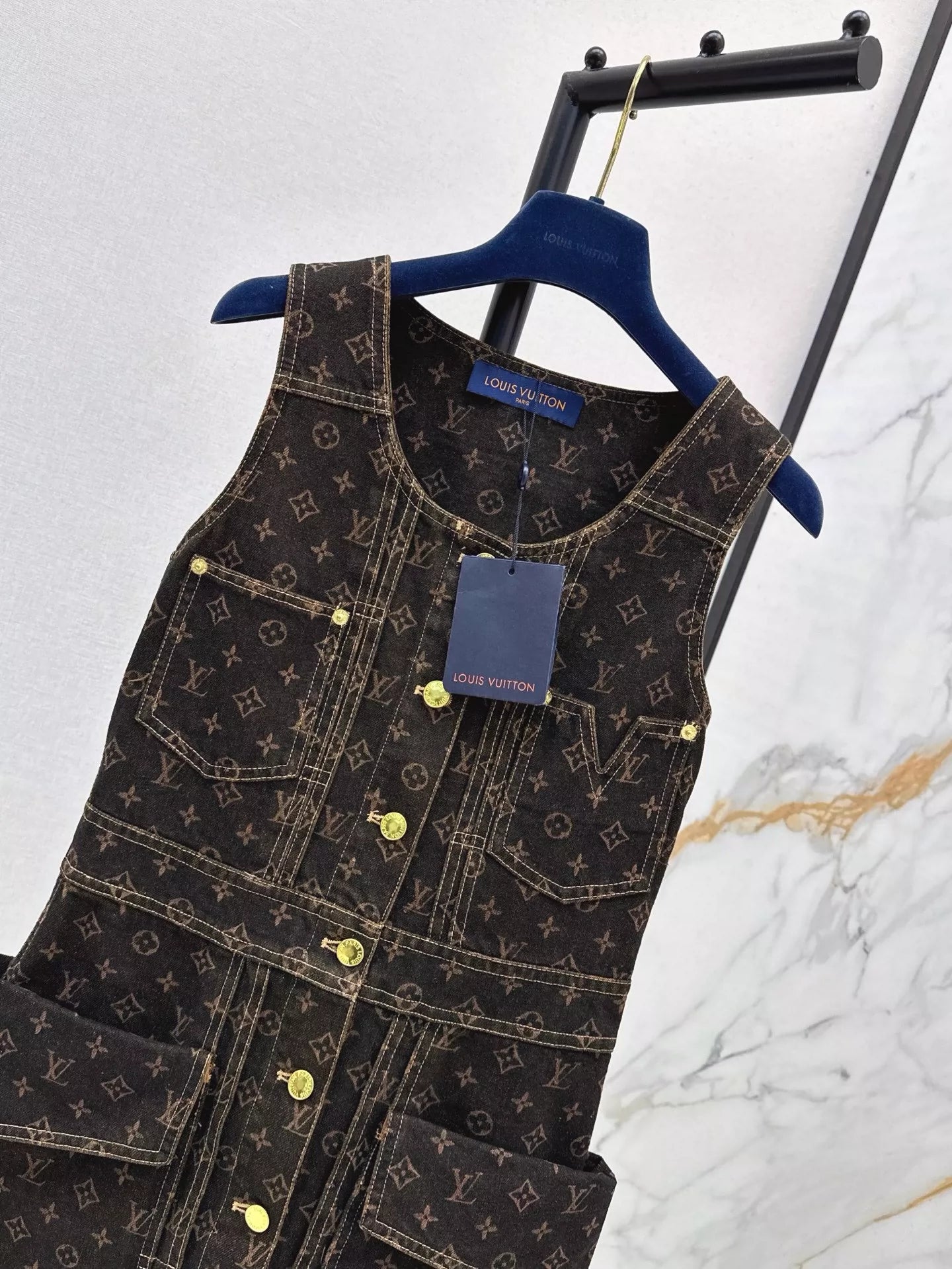 2025 new products Denim vest skirt