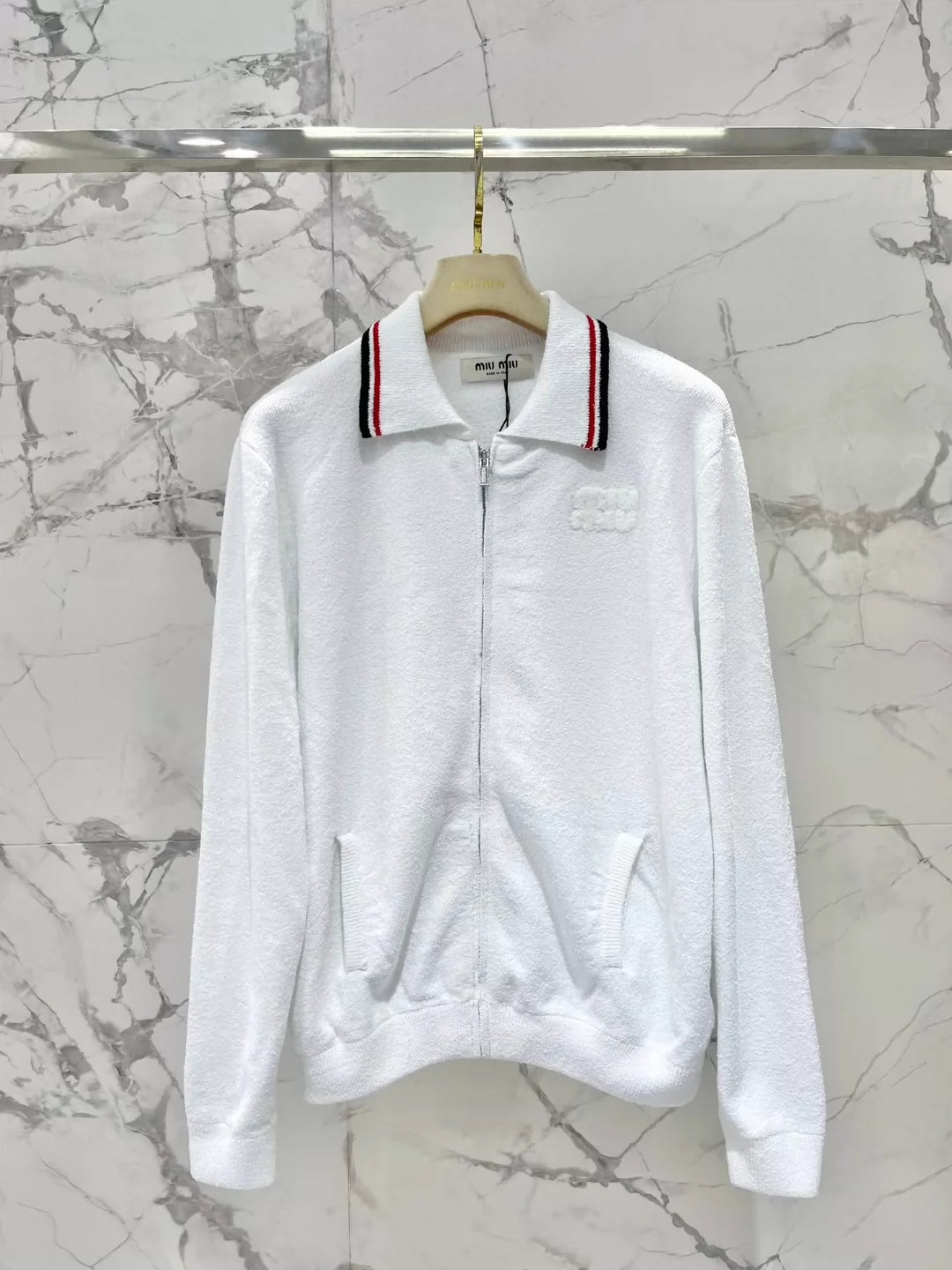 2025 new product Zipper knitted cardigan