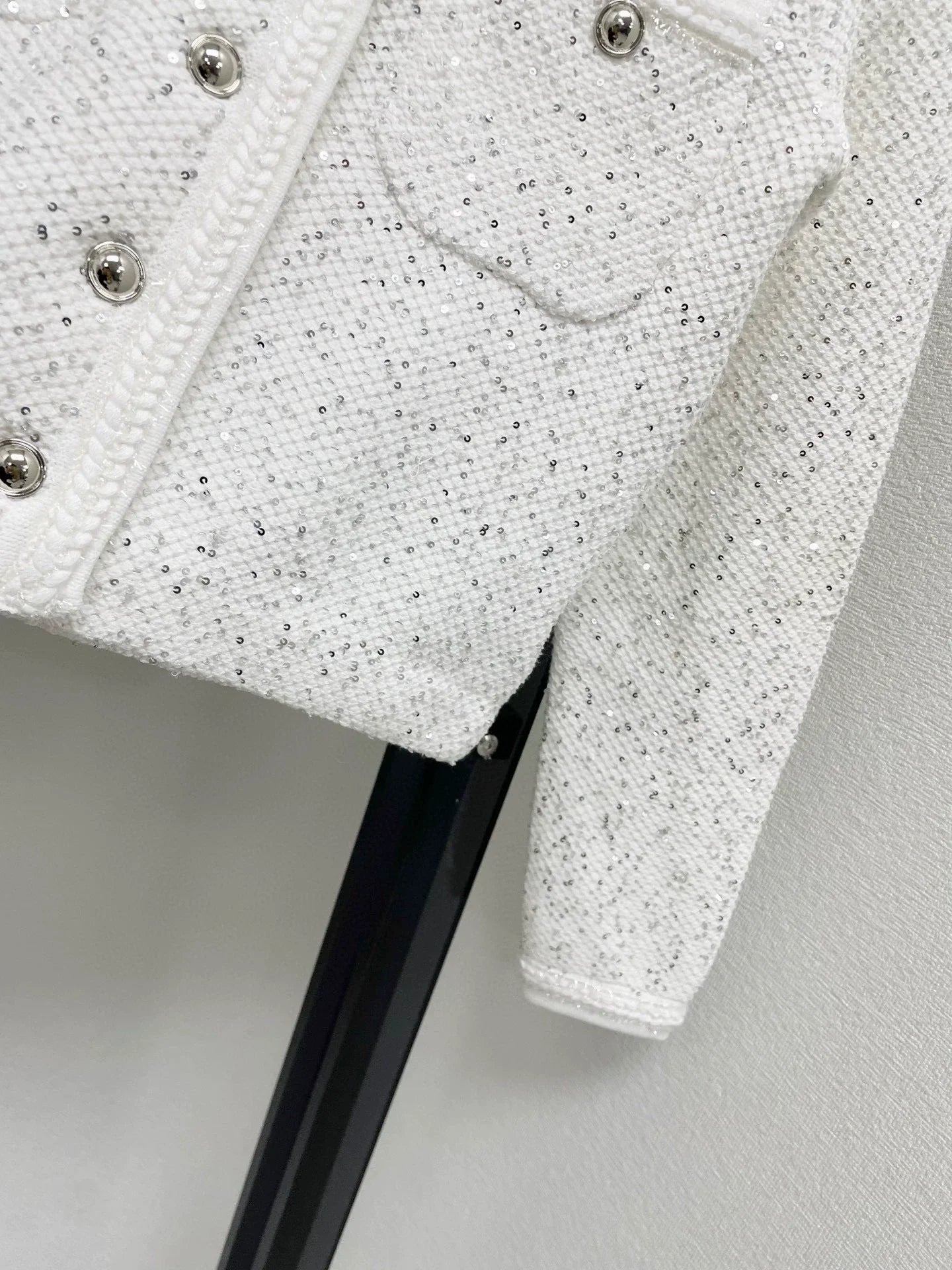 25fw Fragrant sequin short jacket