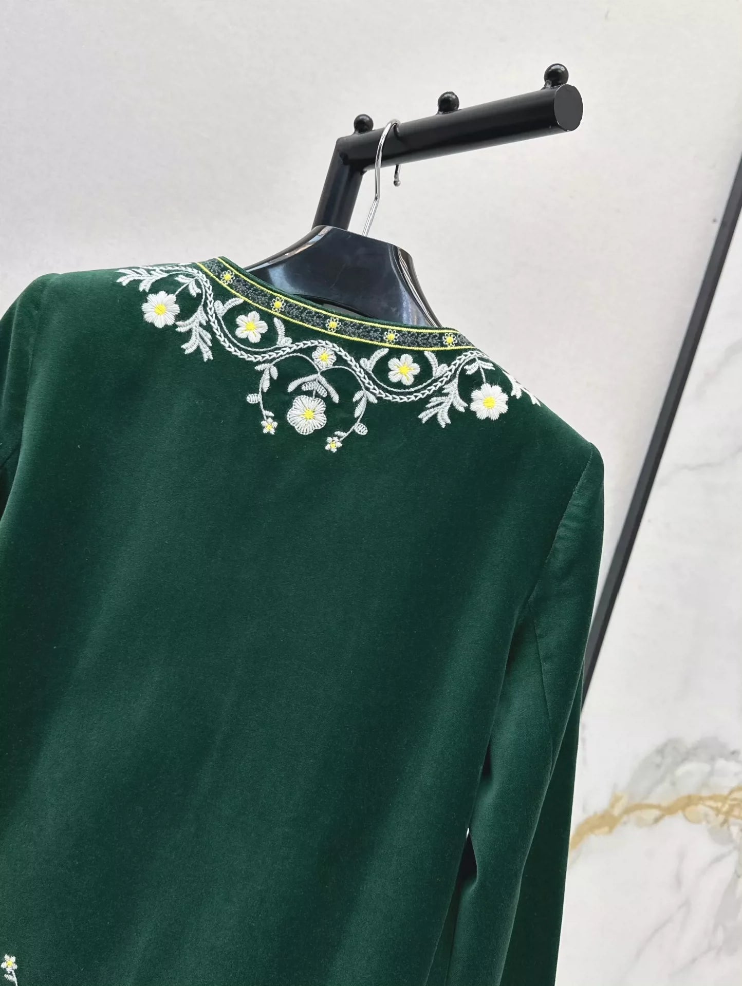 2025 new product Velvet embroidered jacket