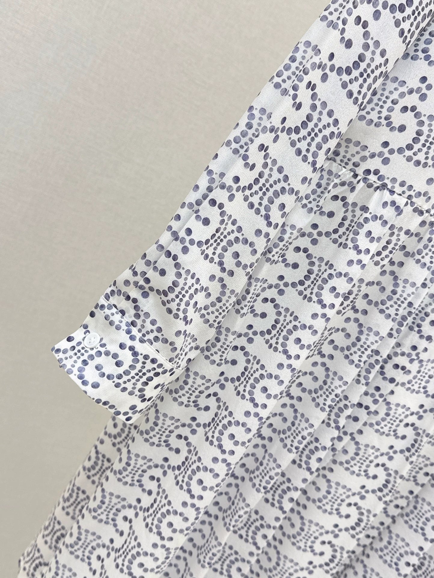 2025 new product Printed silk dress