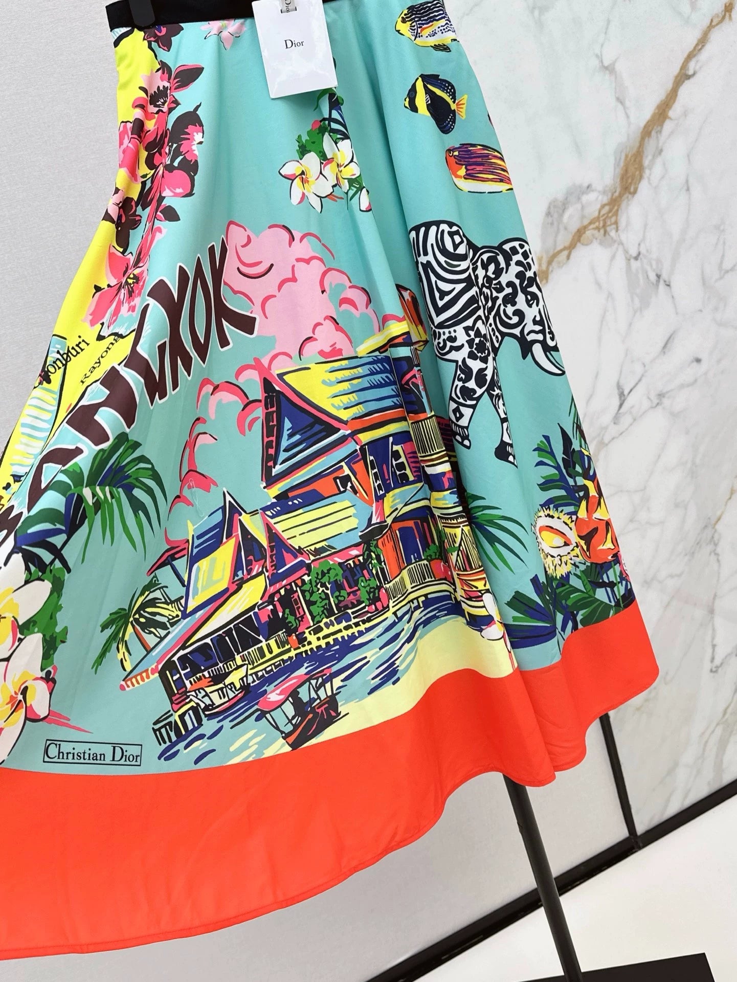 2025 new product Printed skirt