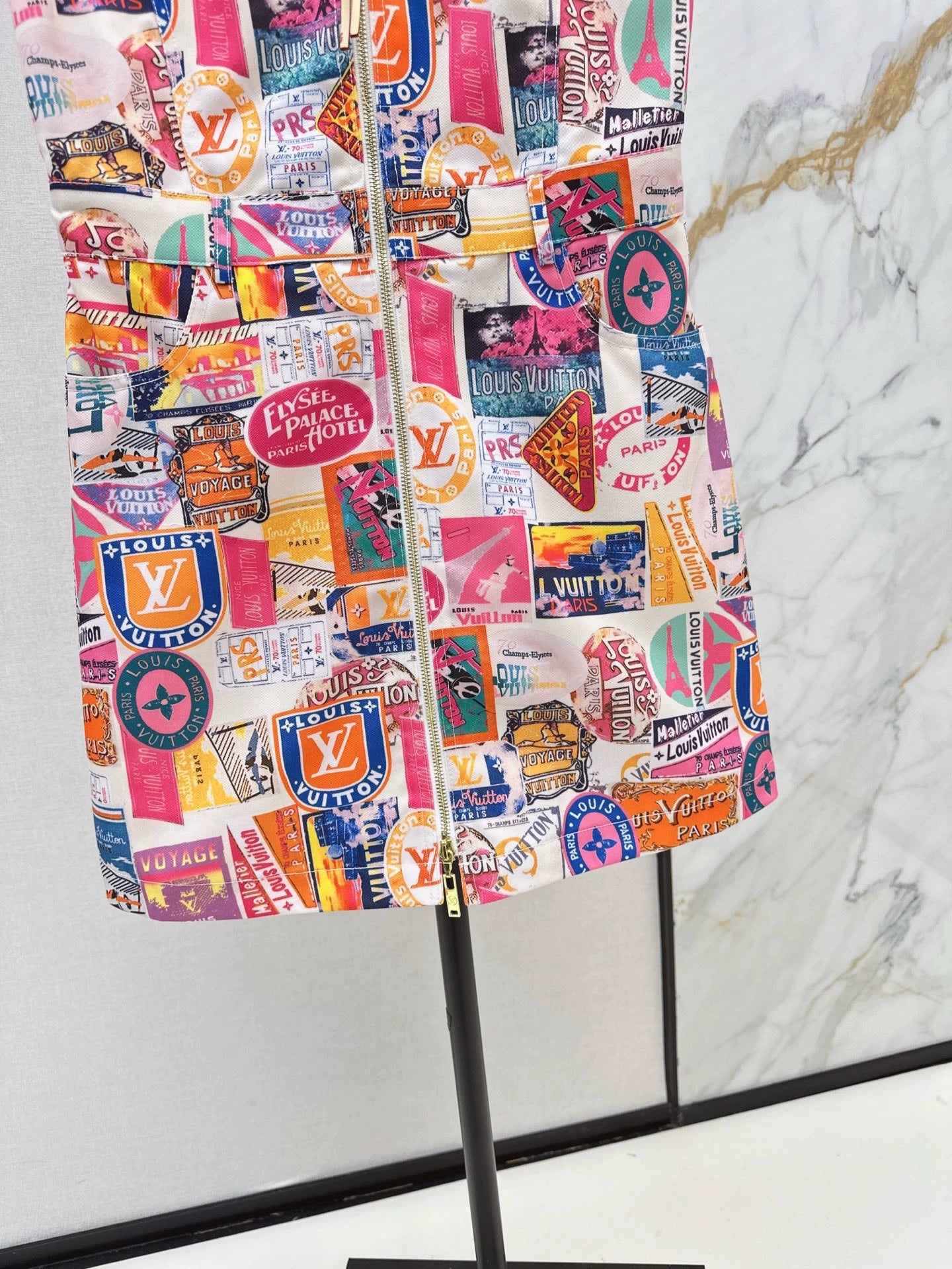 2025 new product Denim vest skirt