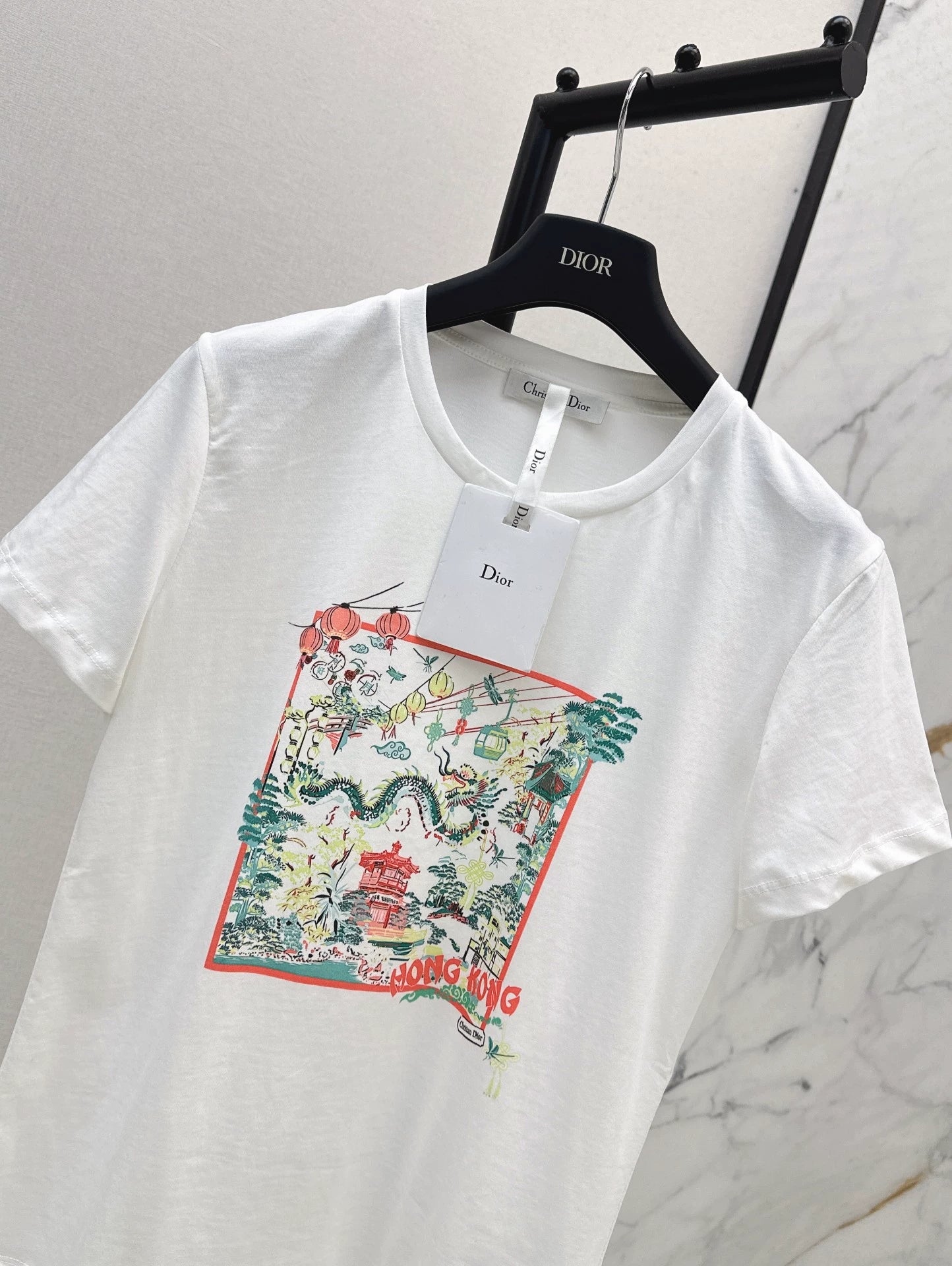 2025 new product Round neck printed T-shirt