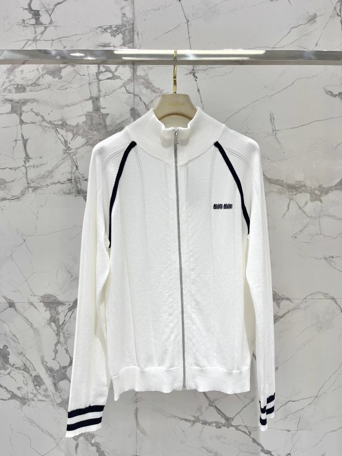 25 Early Autumn New Knitted Long Sleeve Zipper Jacket
