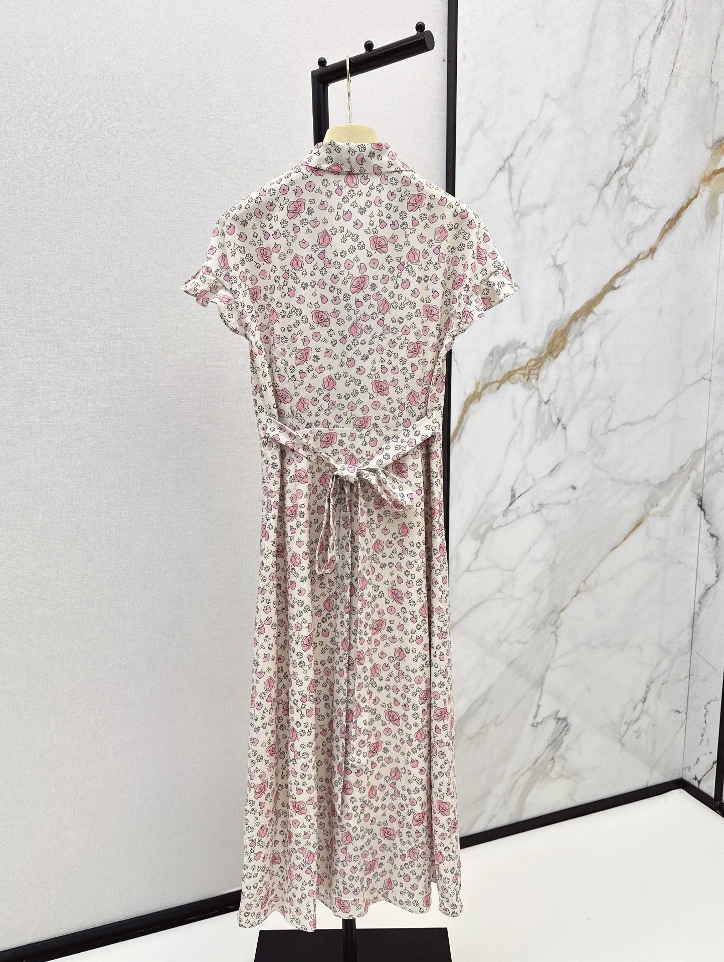 2025 new product Floral retro dress