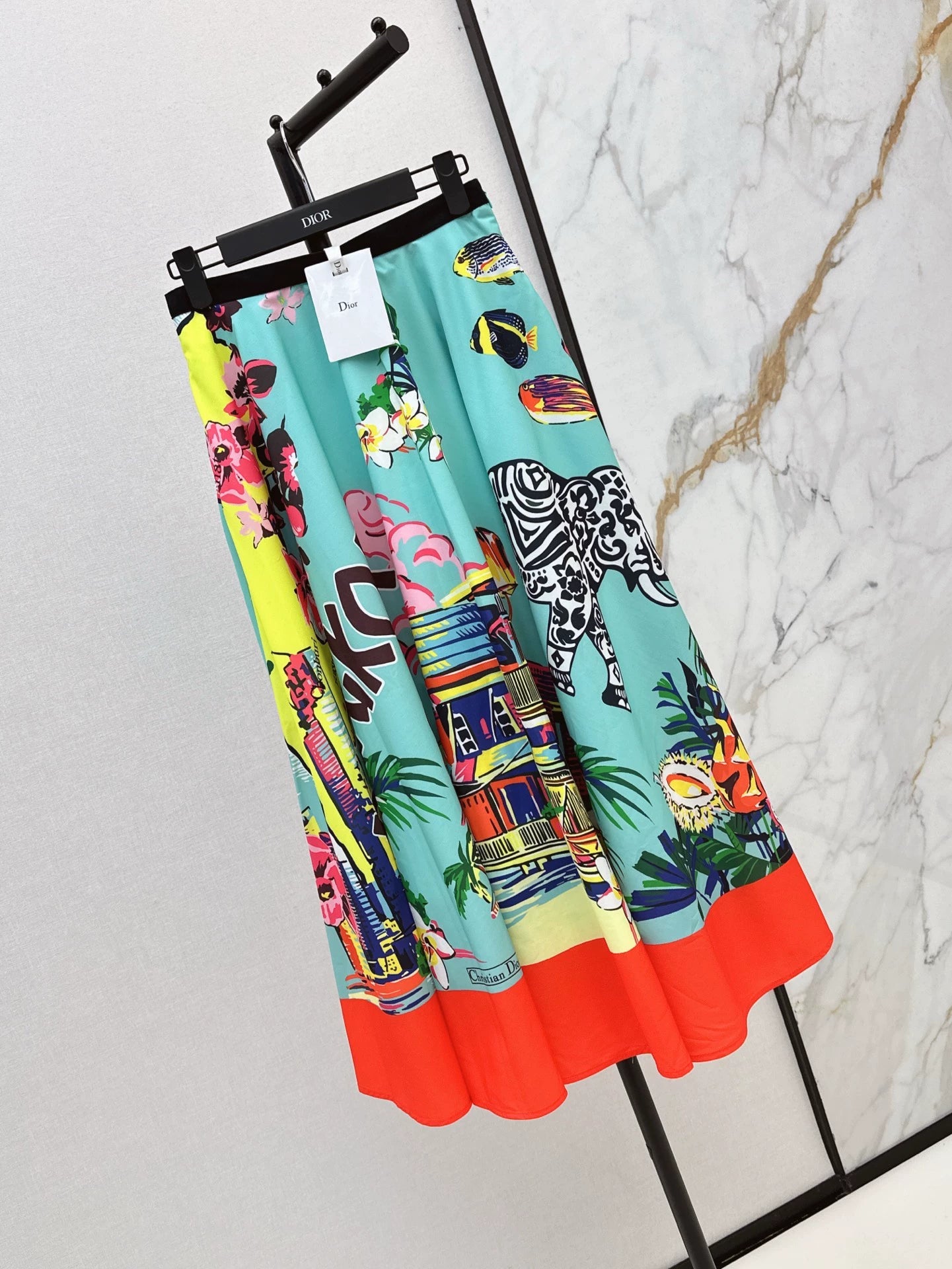 2025 new product Printed skirt