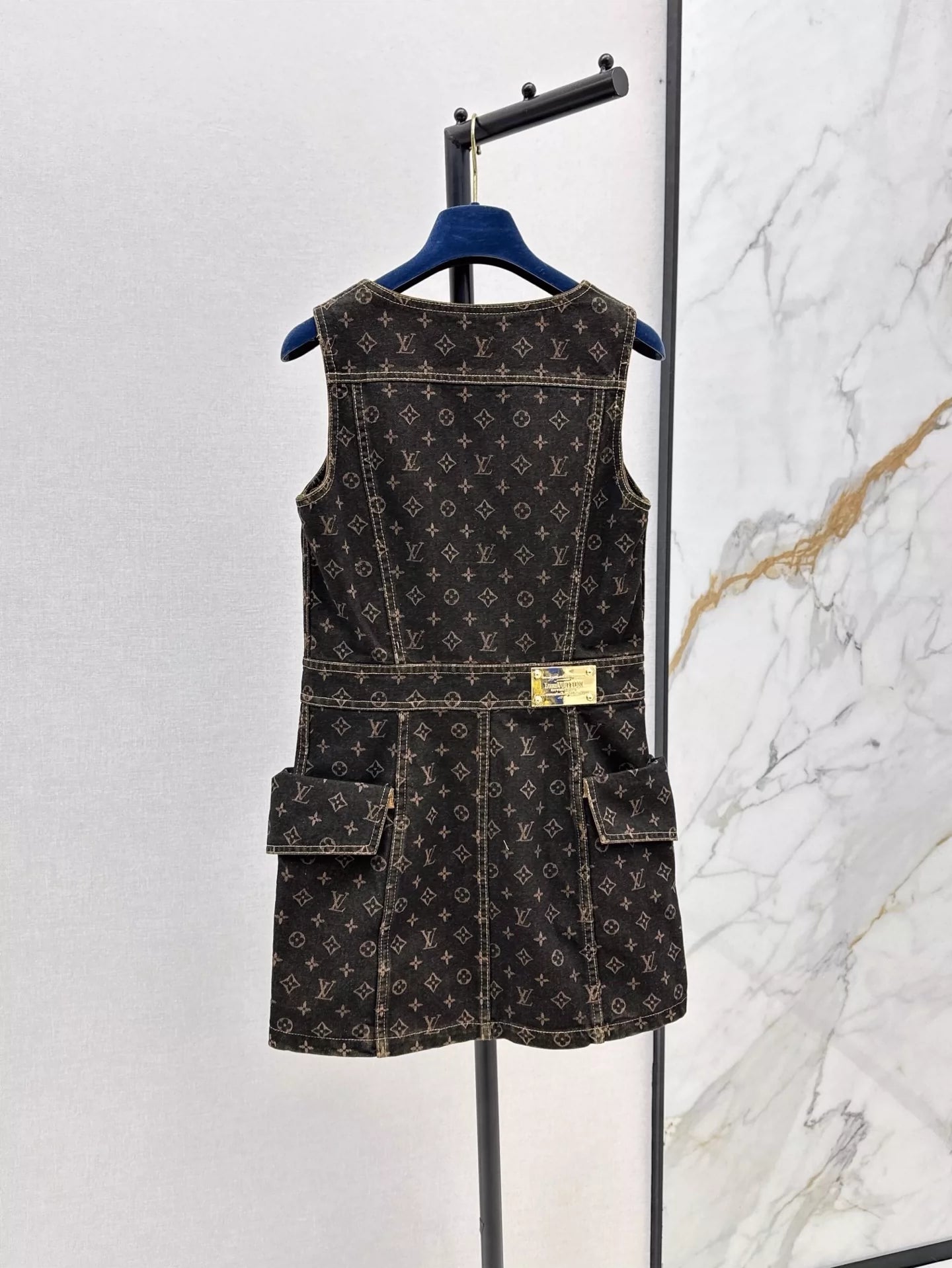 2025 new products Denim vest skirt
