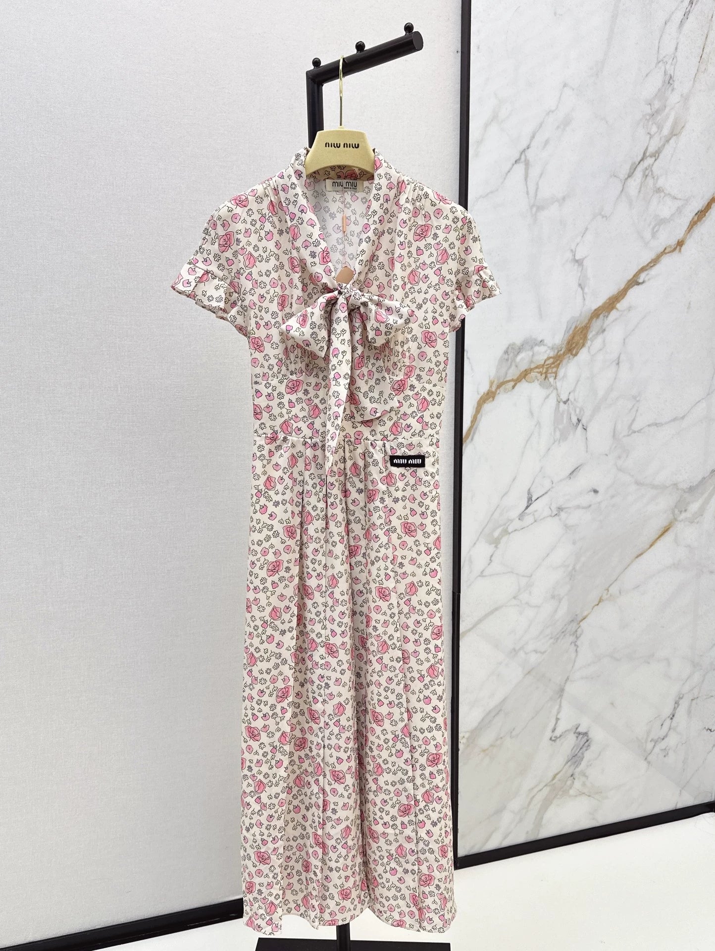 2025 new product Floral retro dress