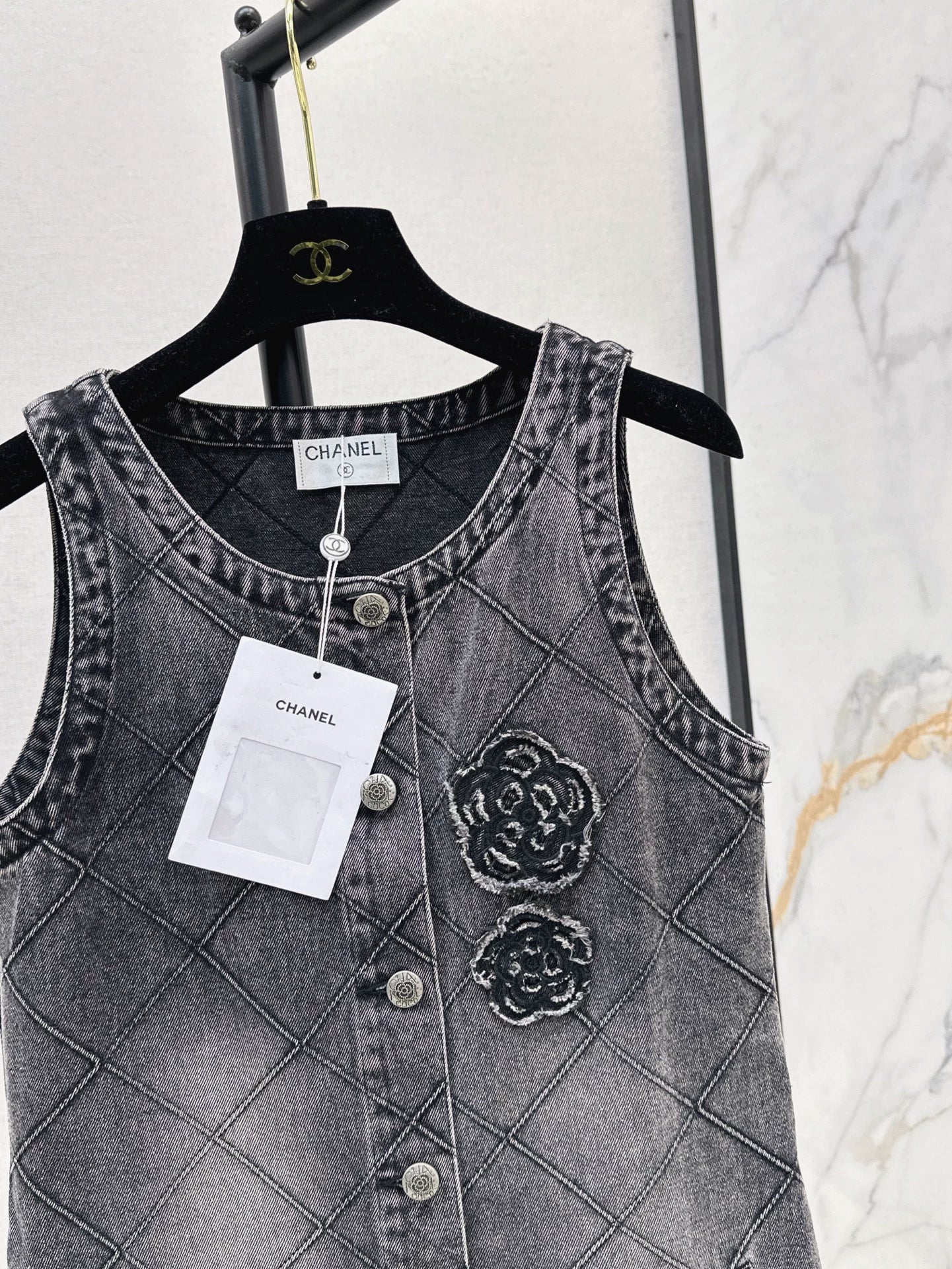 2025 new product Denim vest skirt