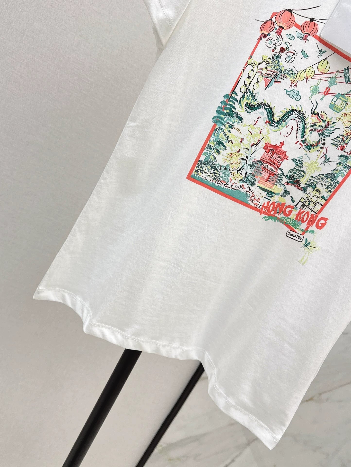 2025 new product Round neck printed T-shirt