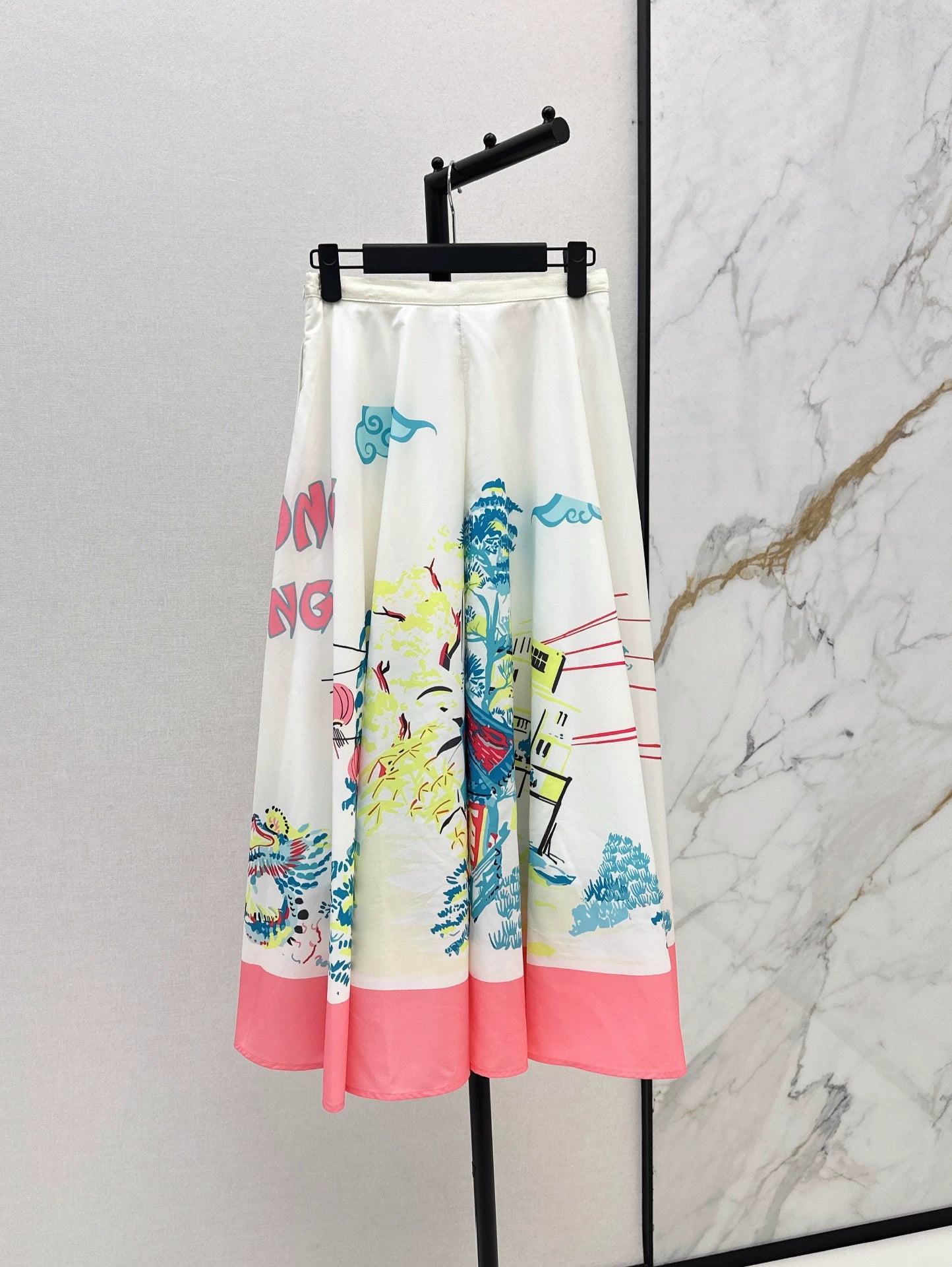 2025 new product Printed skirt