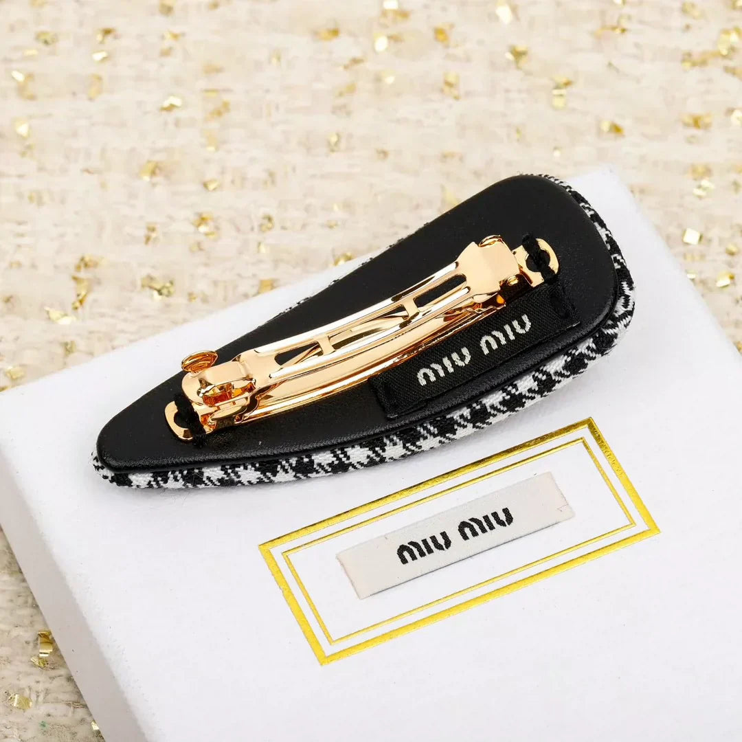 25 new classic plaid hairpins