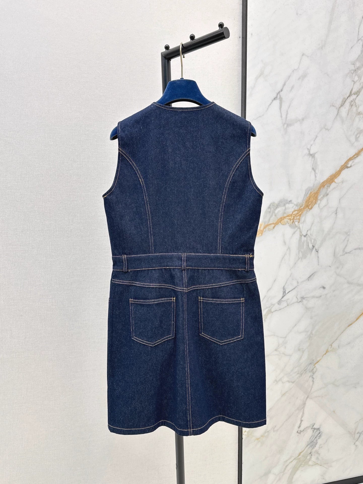 2025 new product Denim vest skirt