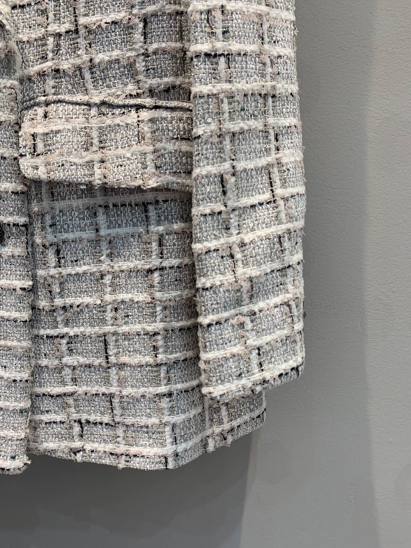 25fw Plaid woven suit jacket(Medieval Series)