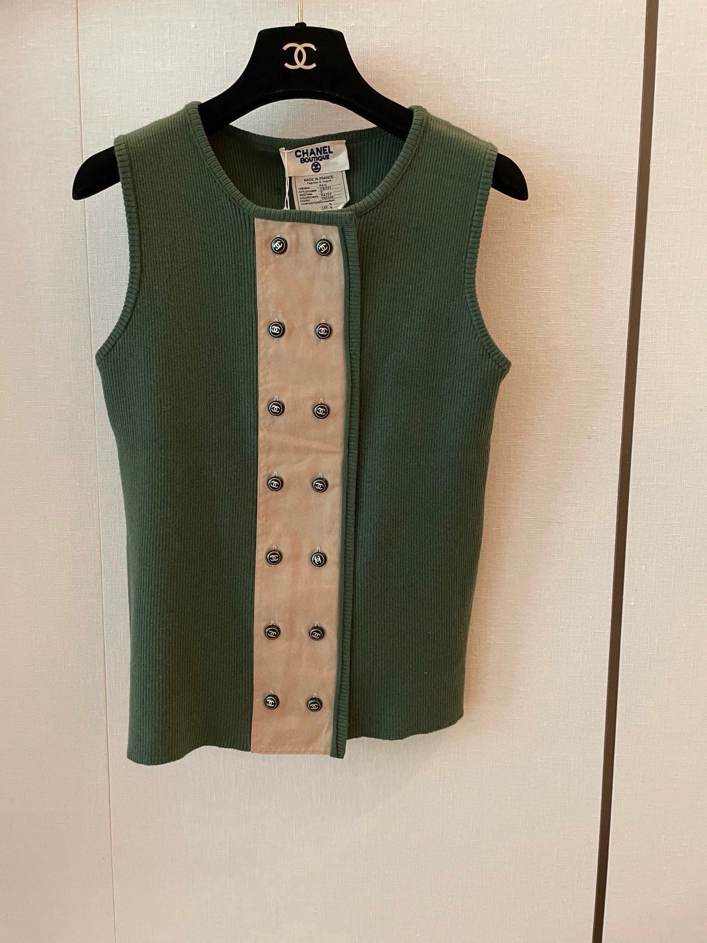 25fw Retro design sleeveless vest(Medieval Series)