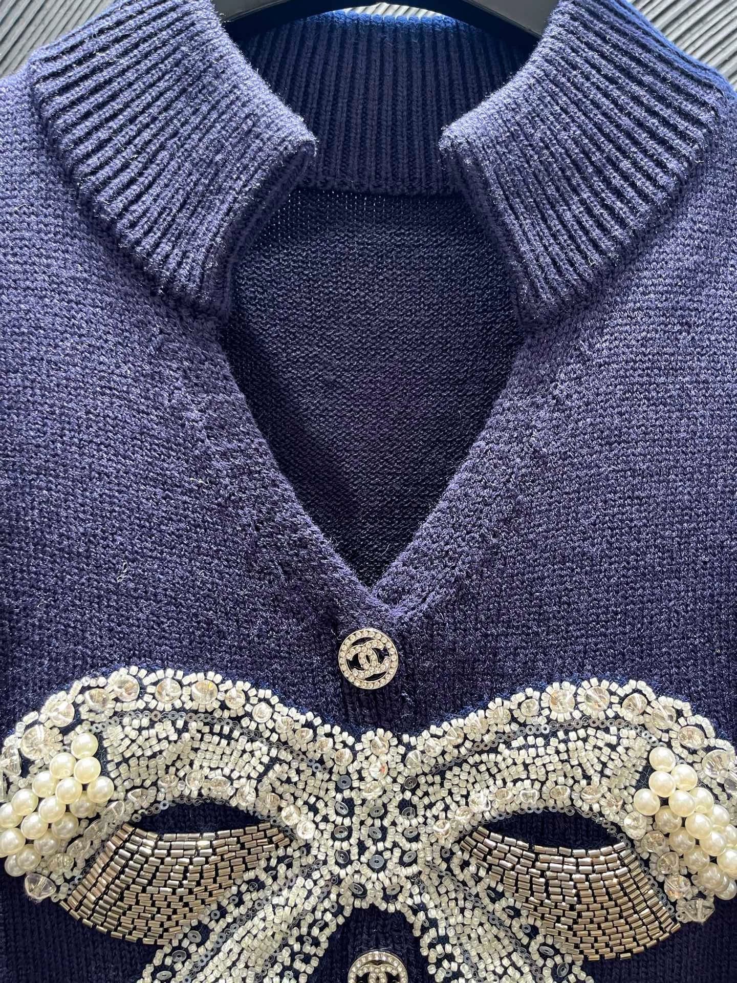 25fw Bow tie stand up collar sweater(Medieval Series)