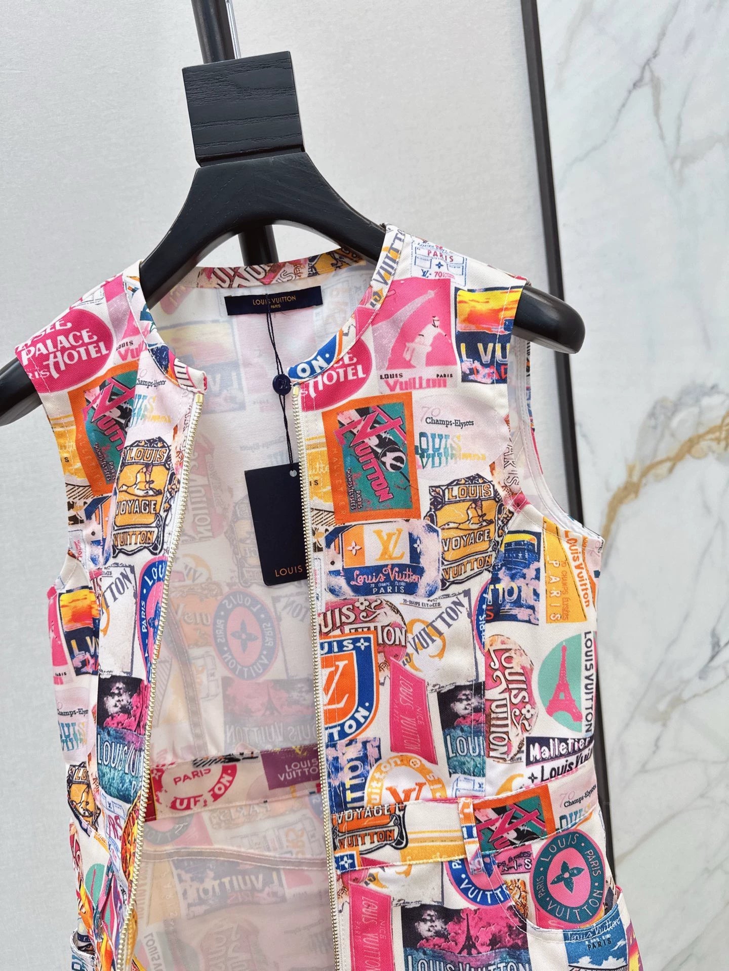 2025 new product Denim vest skirt