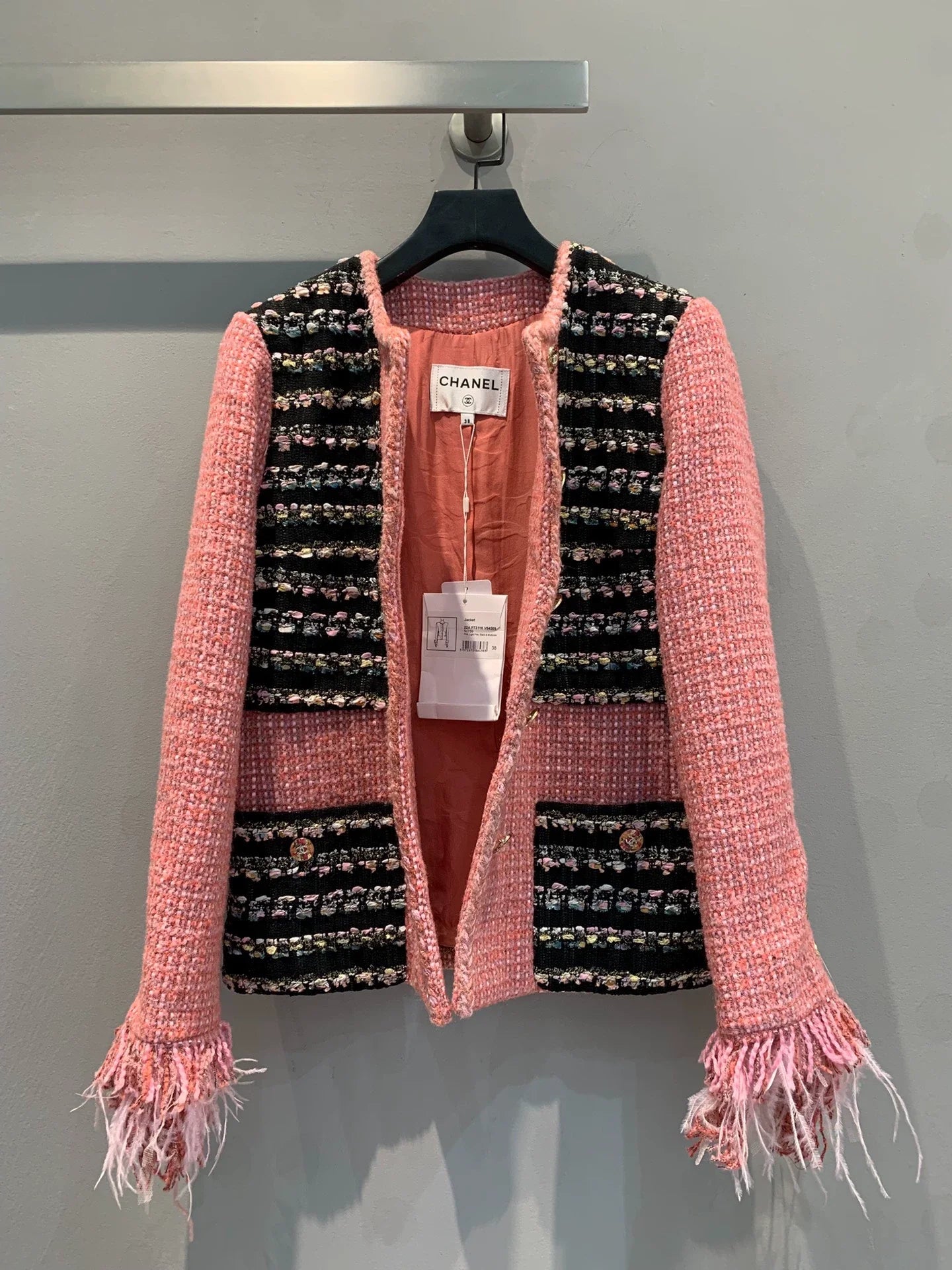 25fw Xiaoxiangfeng pink jacket(Medieval Series)