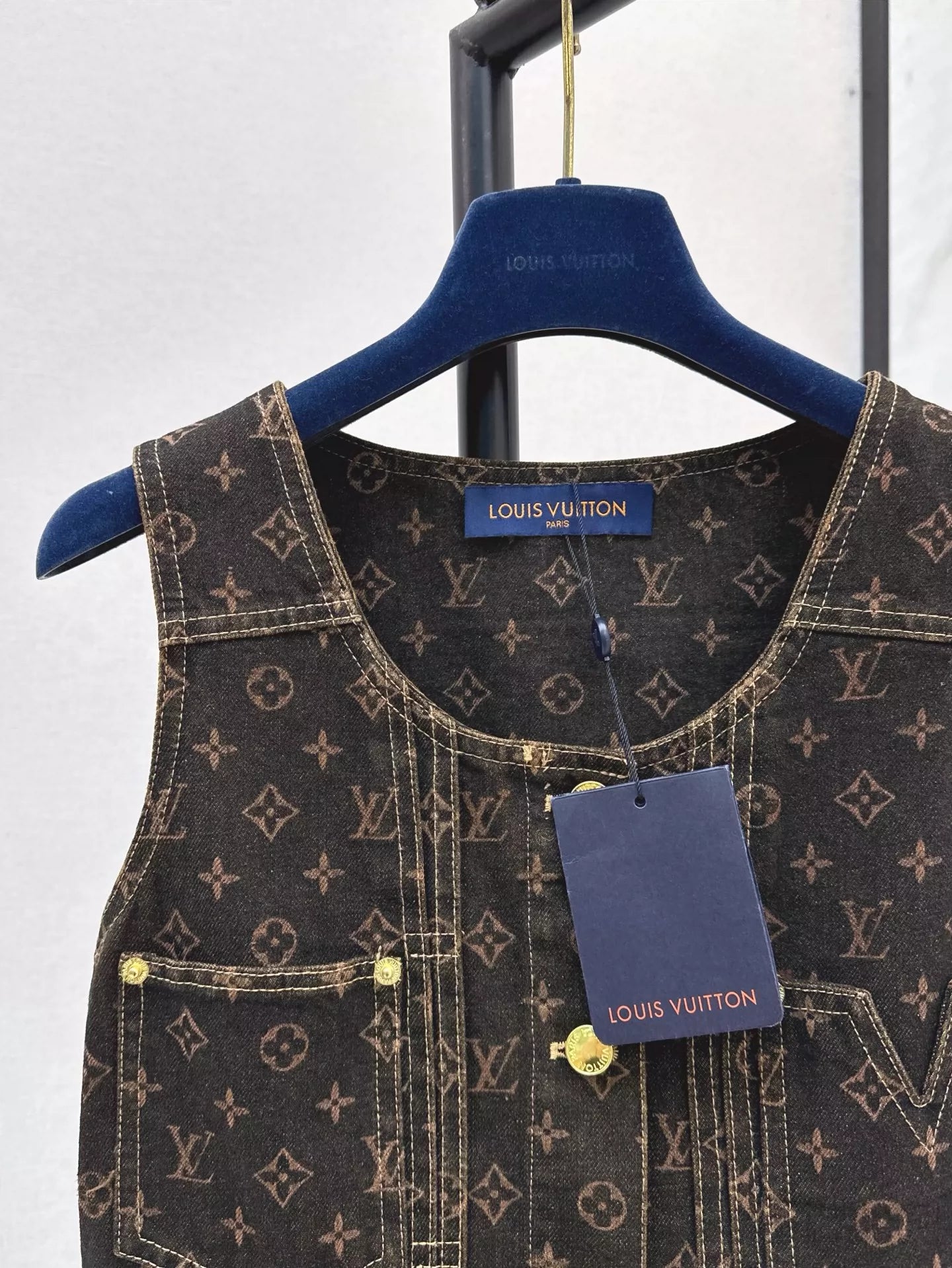 2025 new products Denim vest skirt
