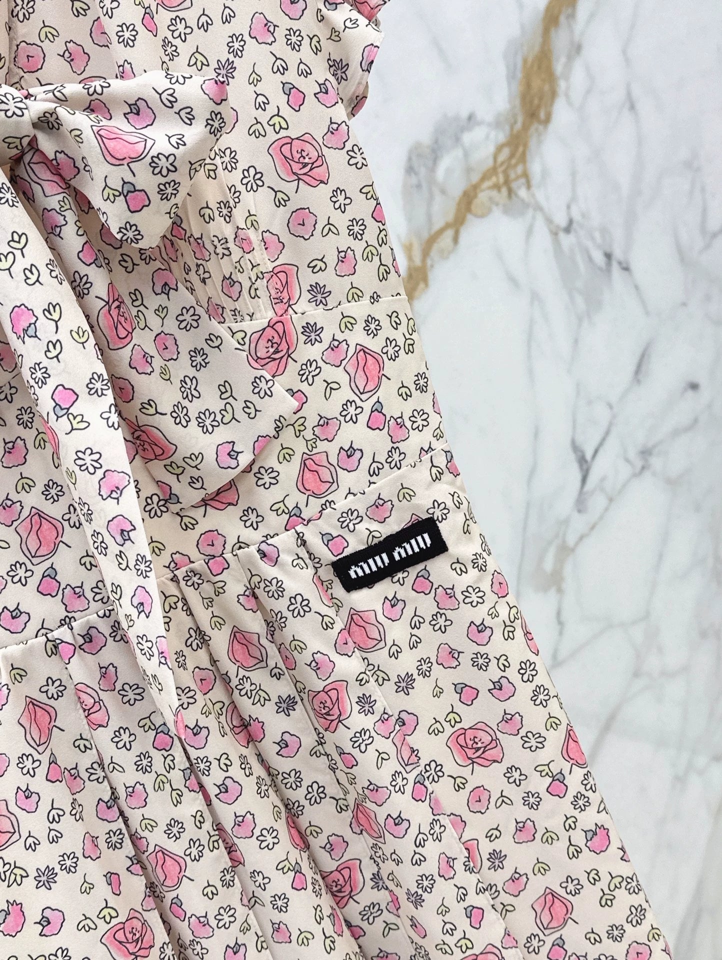 2025 new product Floral retro dress