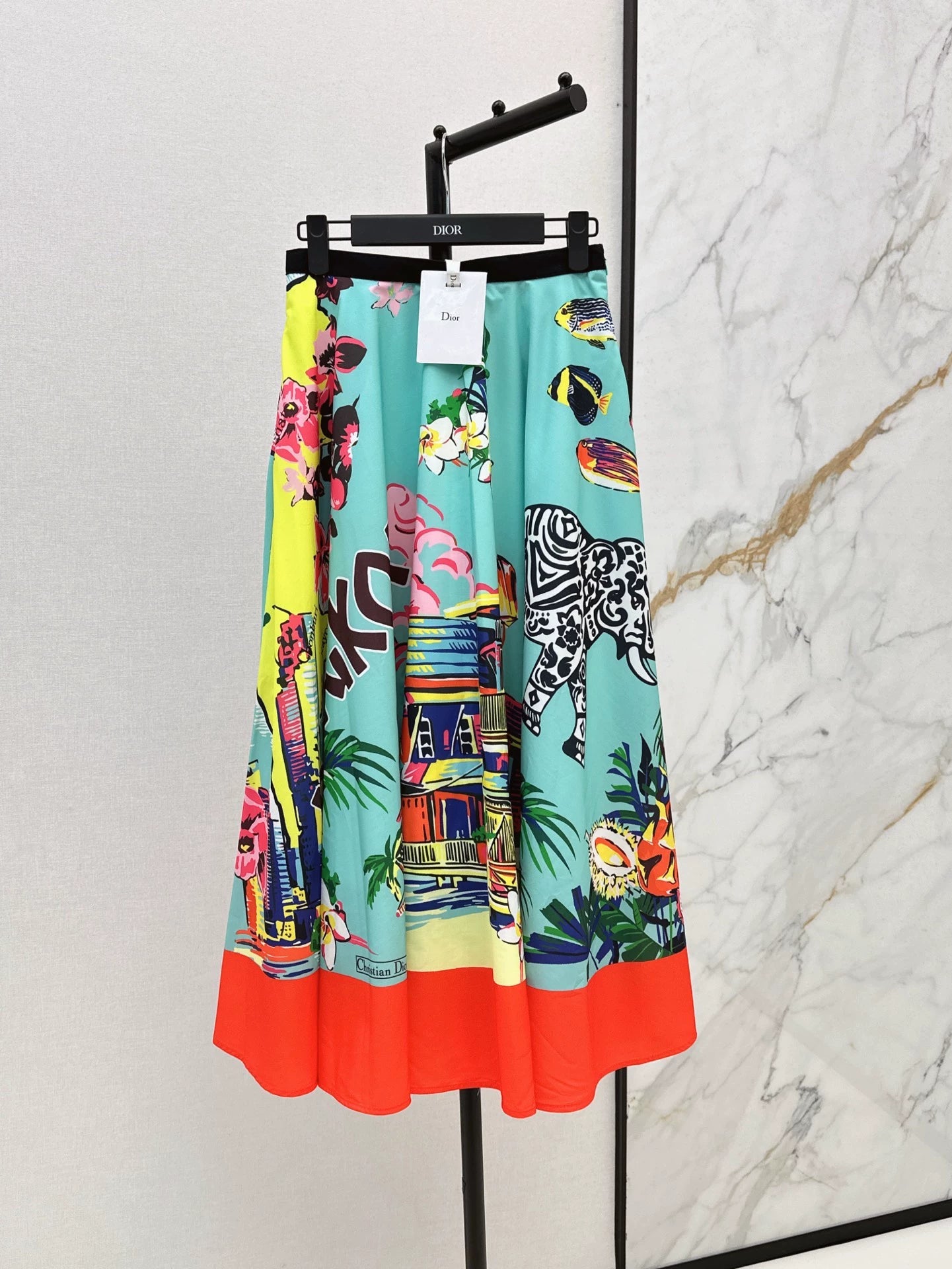 2025 new product Printed skirt