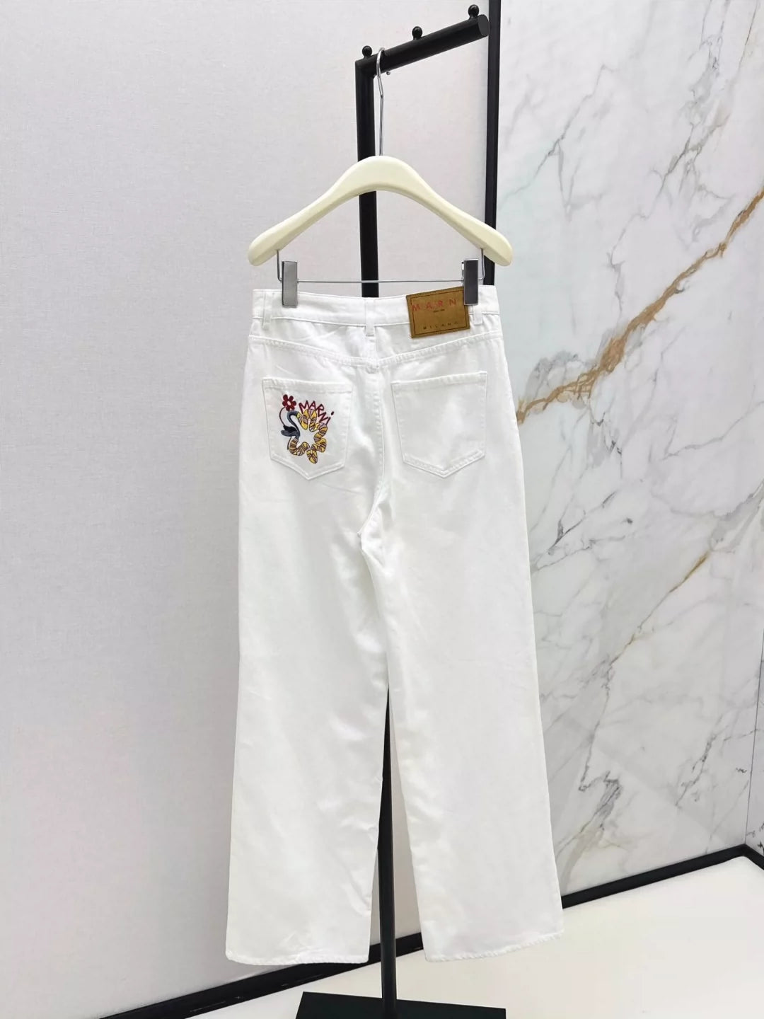 25ss embroidered jeans