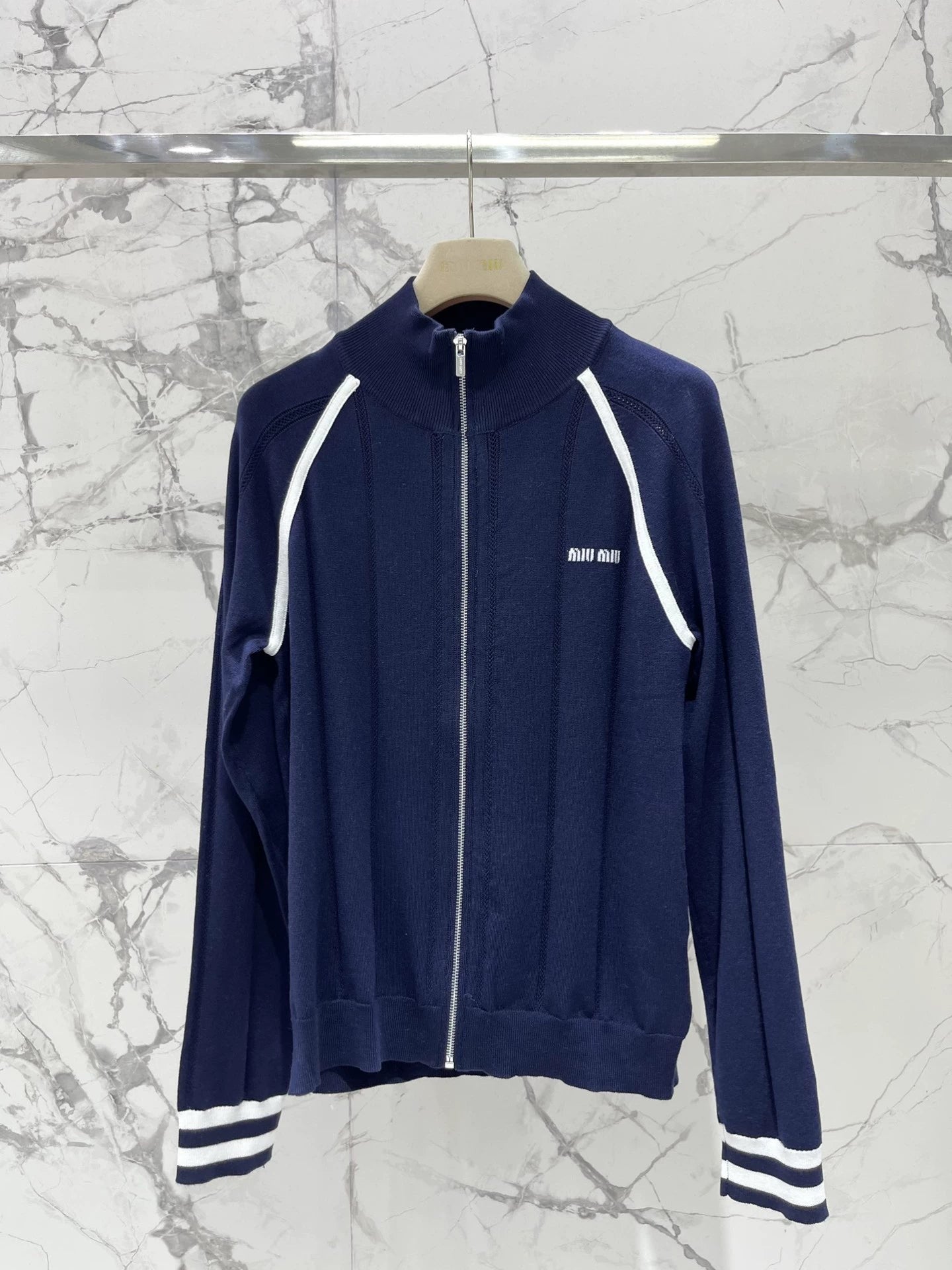 25 Early Autumn New Knitted Long Sleeve Zipper Jacket