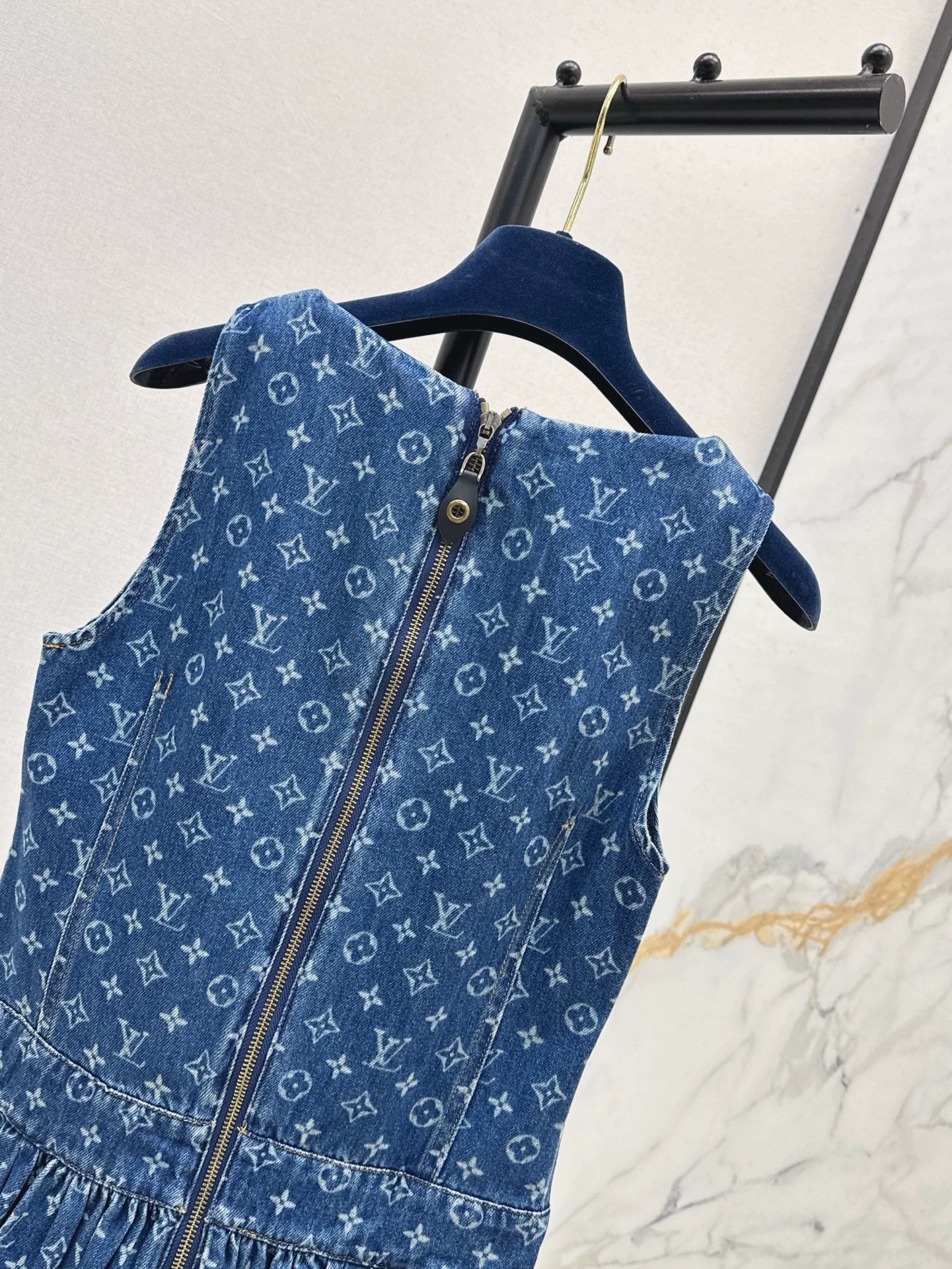 2025 new product Denim vest skirt