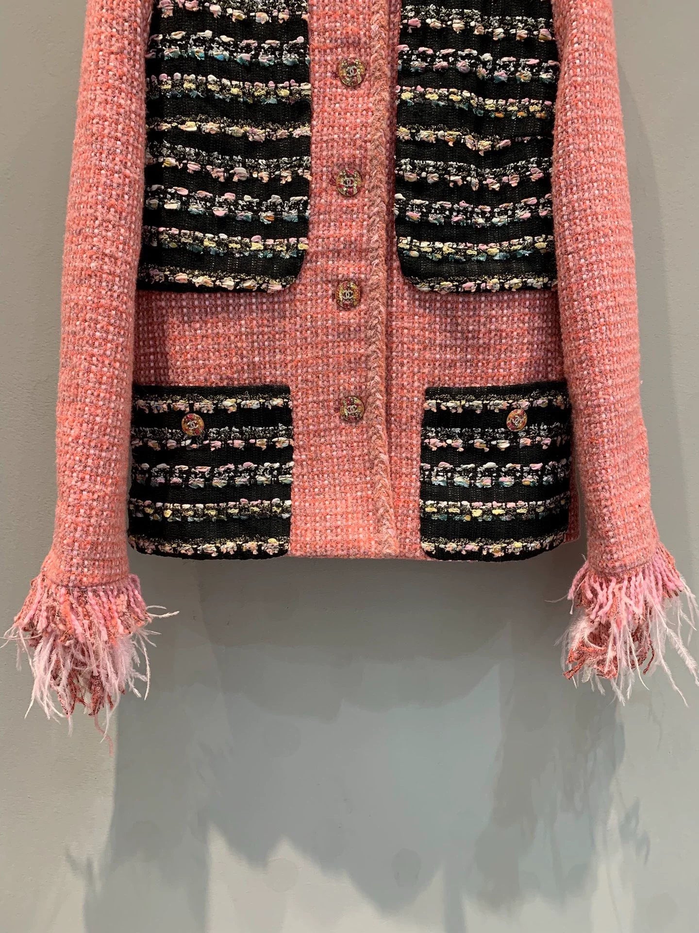 25fw Xiaoxiangfeng pink jacket(Medieval Series)